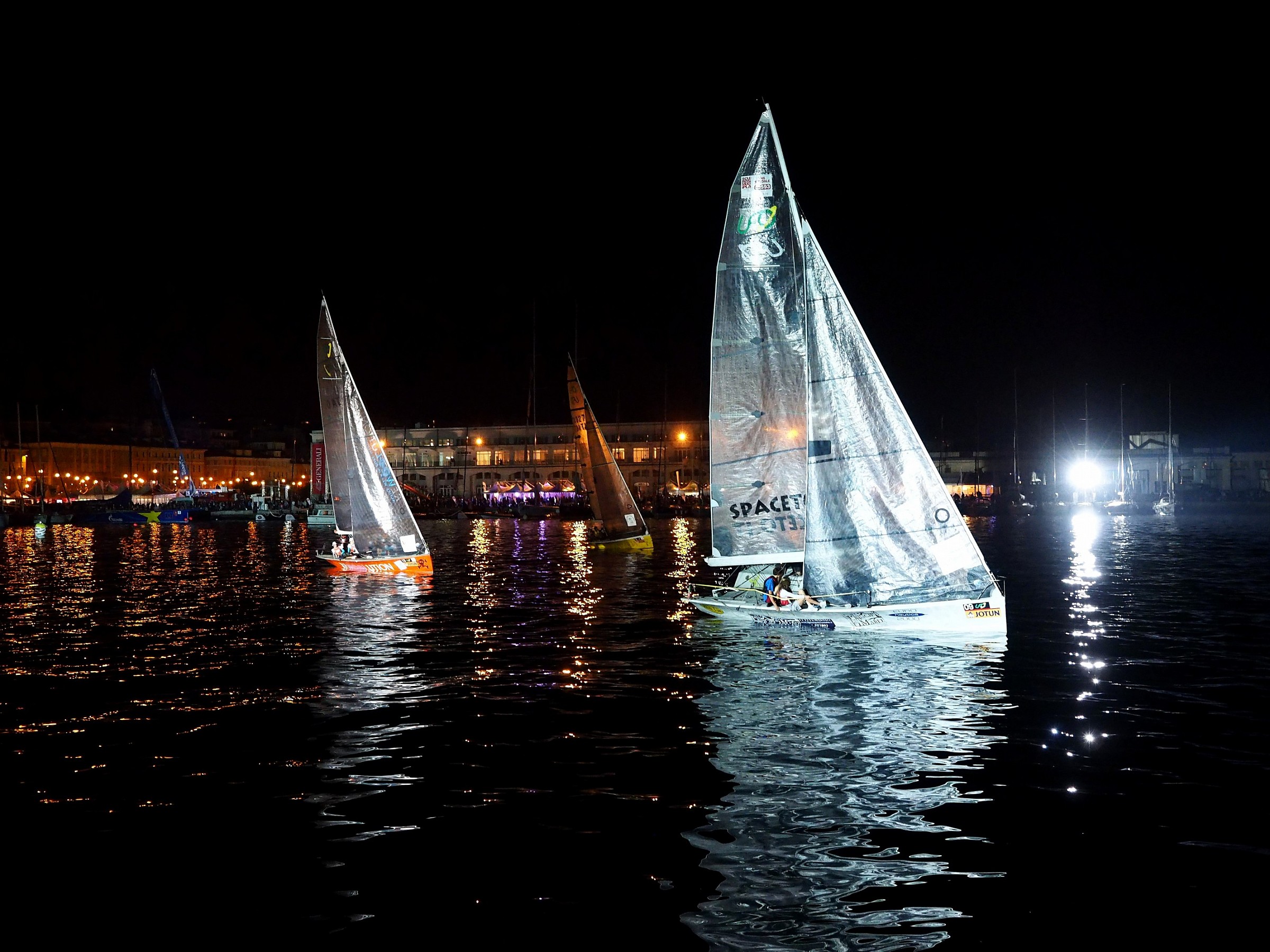 Regata notturna a Trieste 2