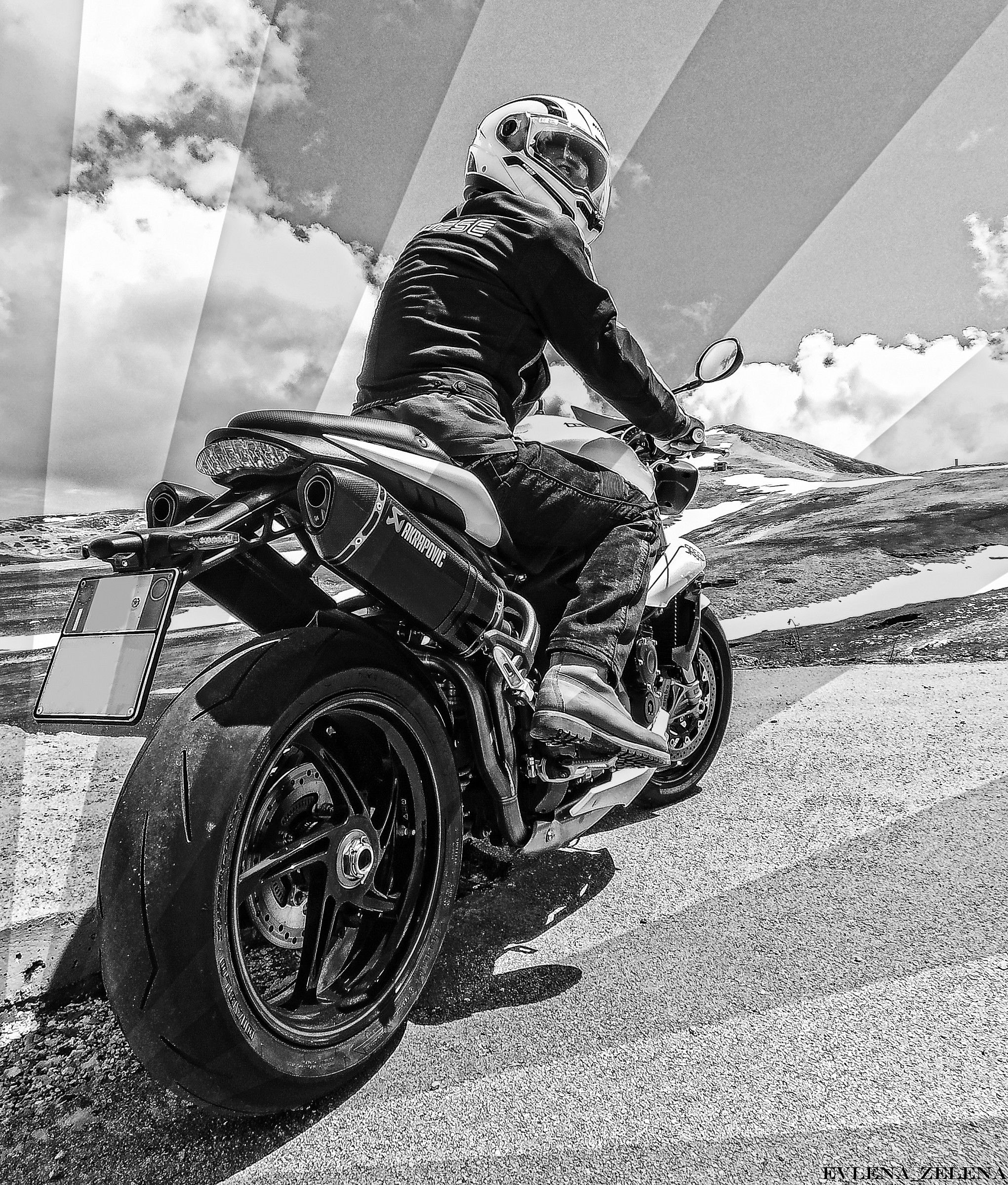 Motorcycles and Mountains