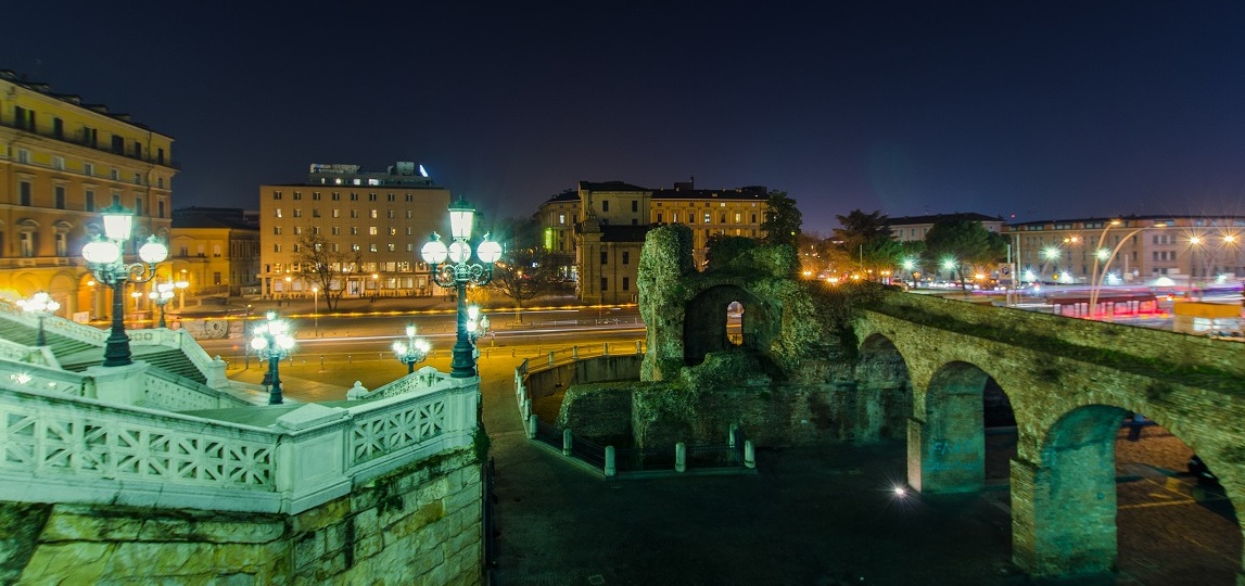 stairs to Montagnola Park - Ramp L. Serra Maggiore