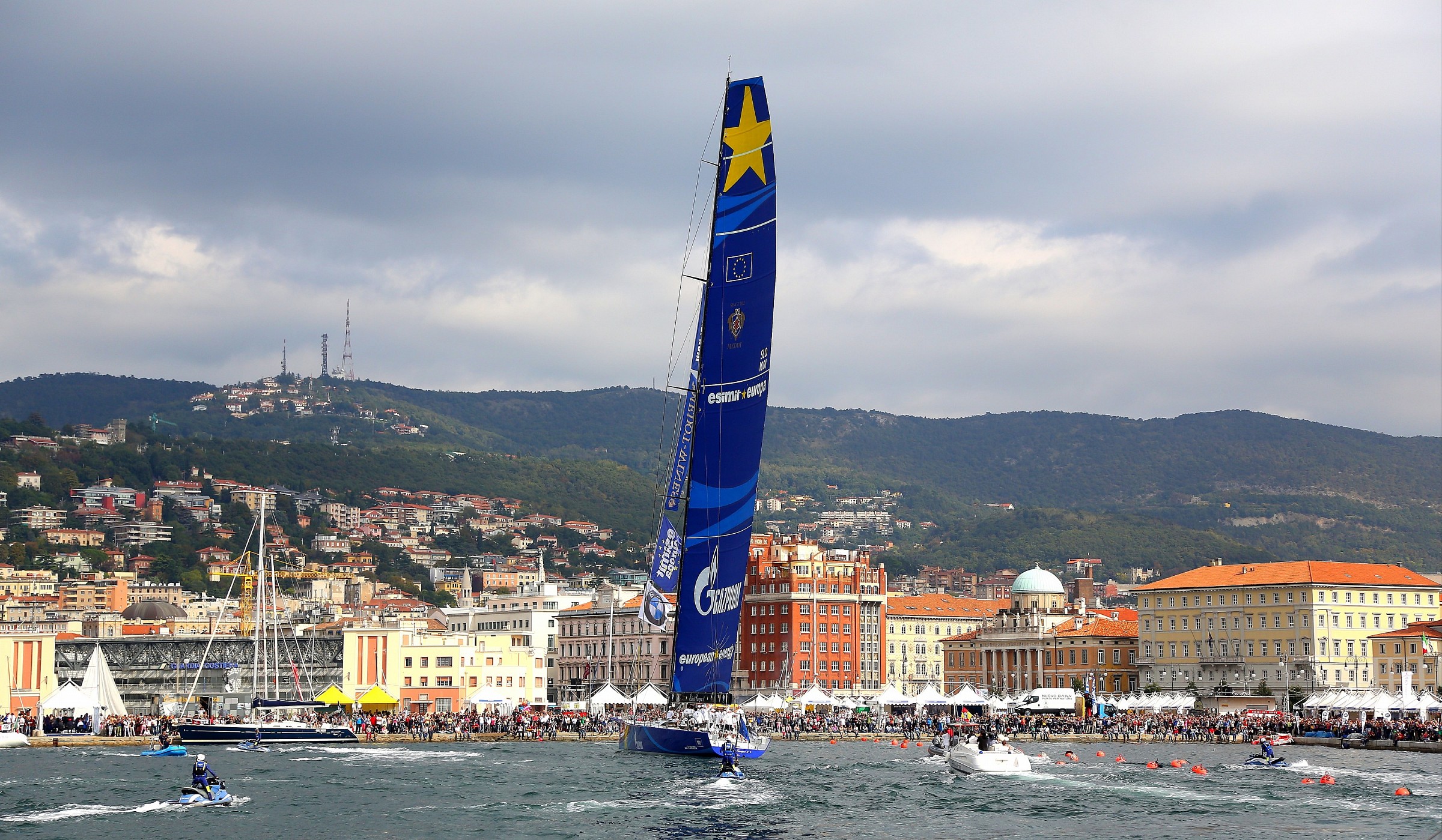 Barcolana 2014. La passerella della vincitrice
