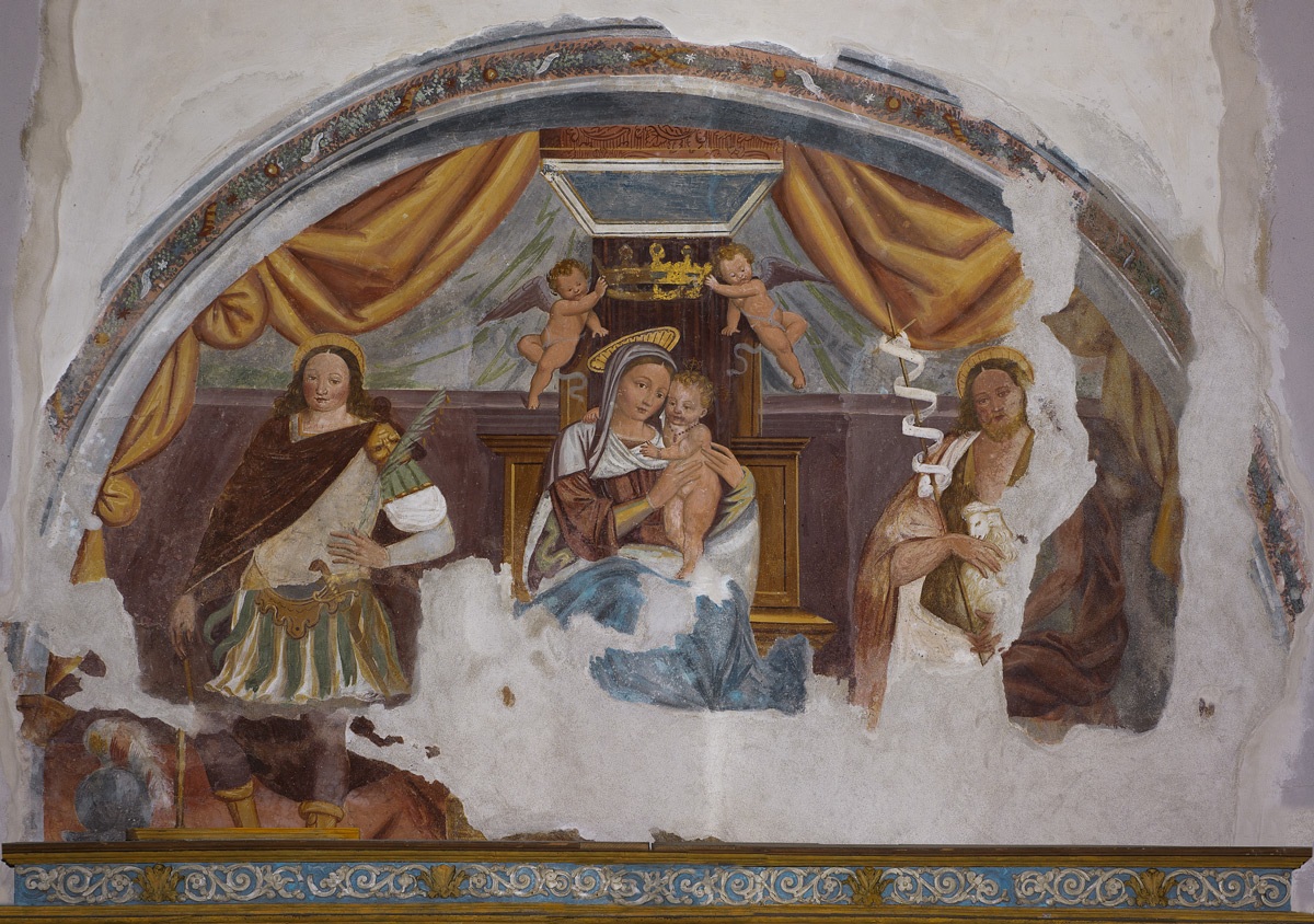 Varallo-Church of the Mantegna-Detail