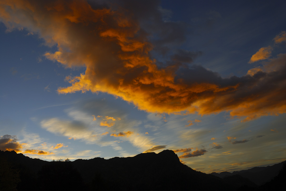 Sunrise in Val Sermenza-