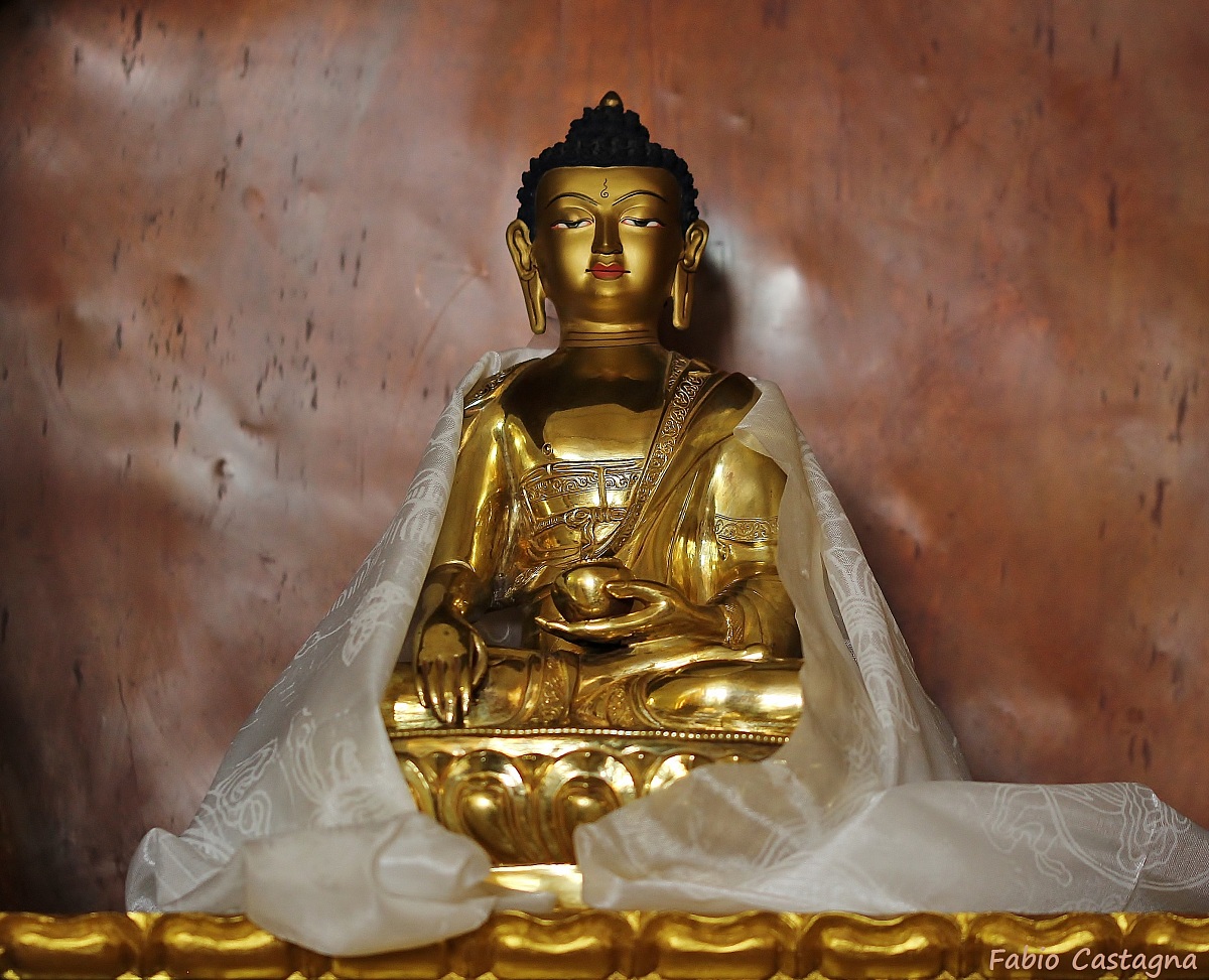 As the great golden Buddha