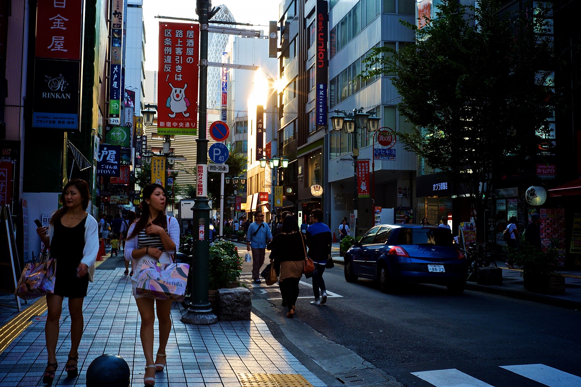 Per le strade di Shinjuku - Tokyo
