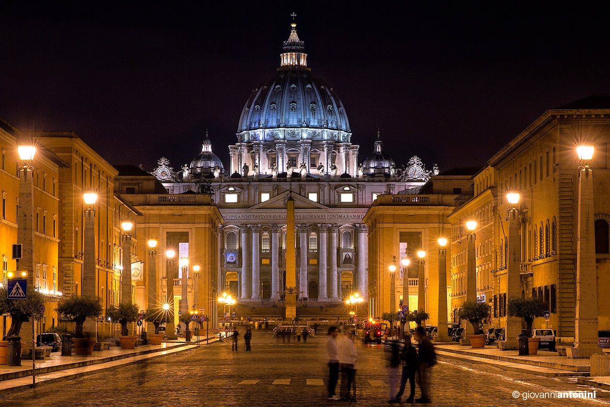 Notte a San Pietro