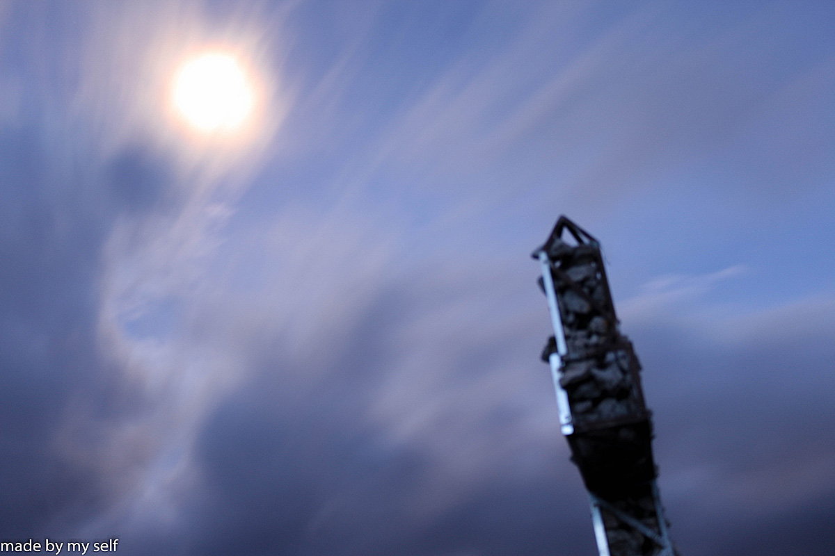 waiting for the sunrise