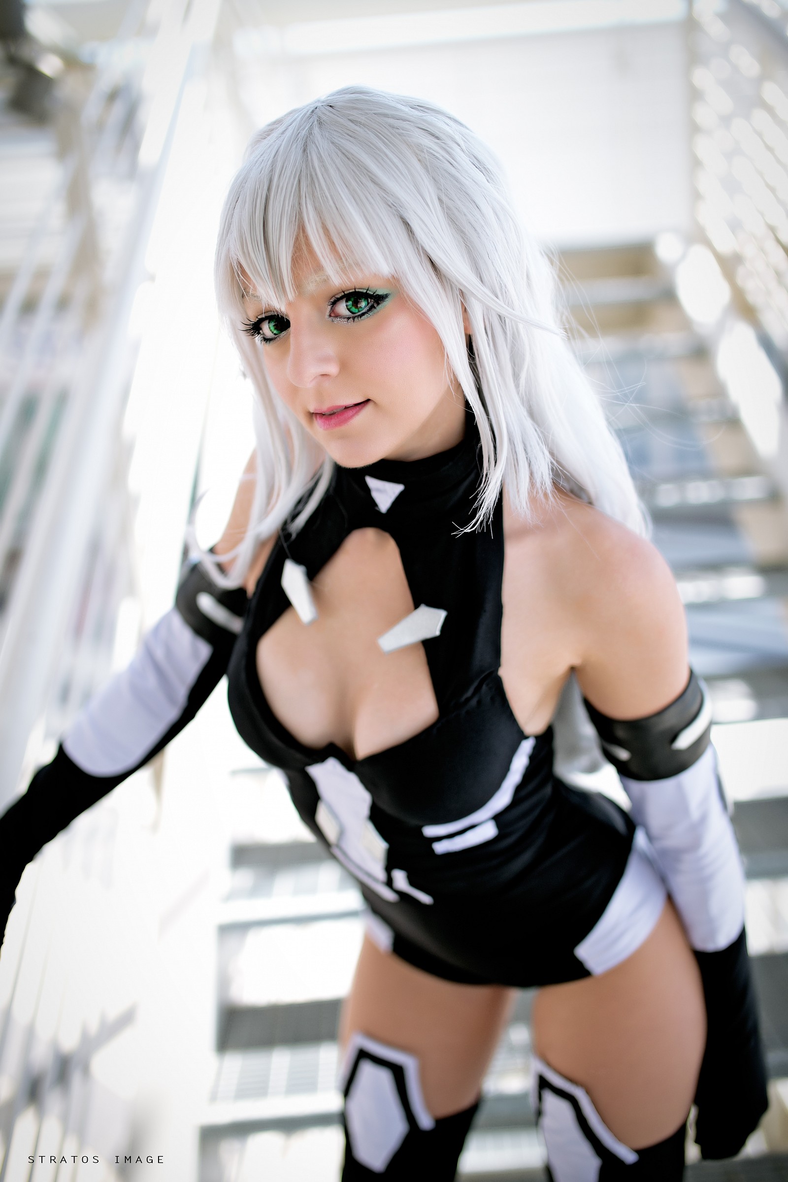 Black heart cosplay - Romics 2014
