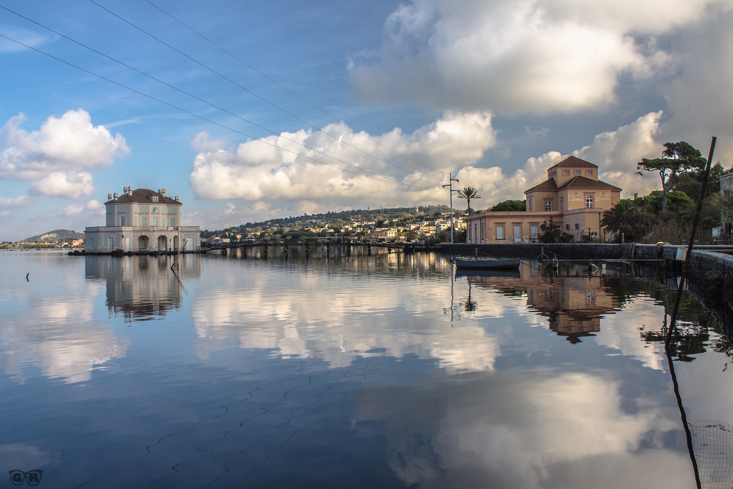 Vista sulla Casina Vanvitelliana