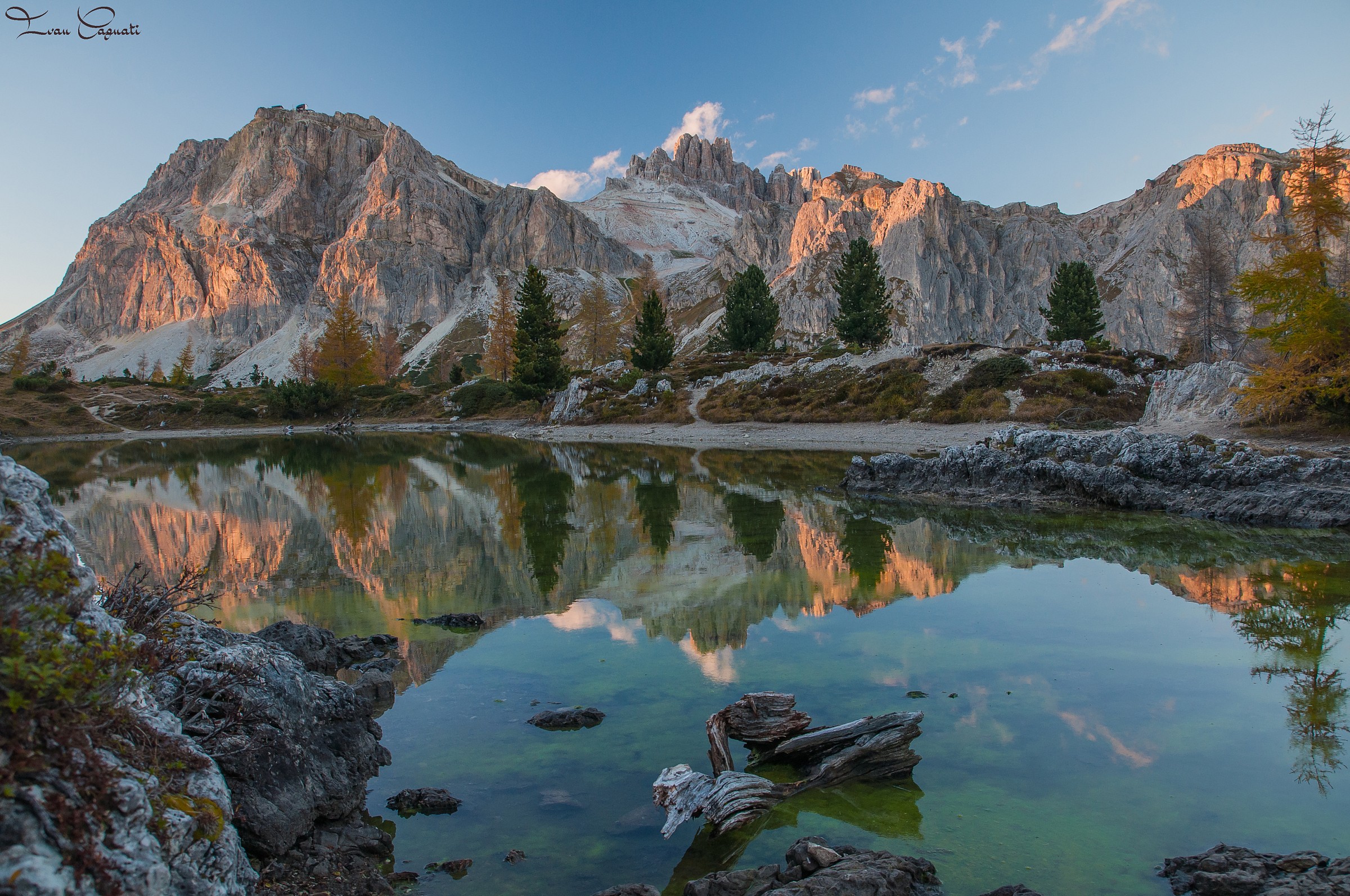 Lago Limedes autunnale