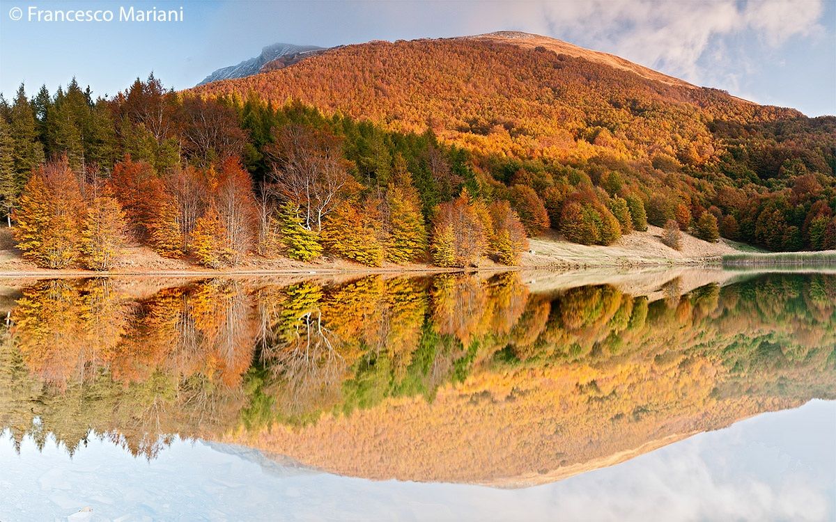 Reflections of Lake Calamone