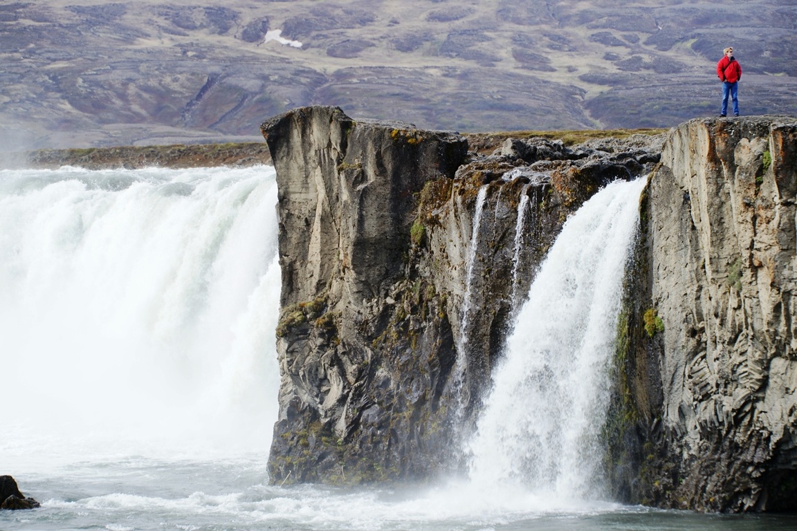 Icelandic waterfall