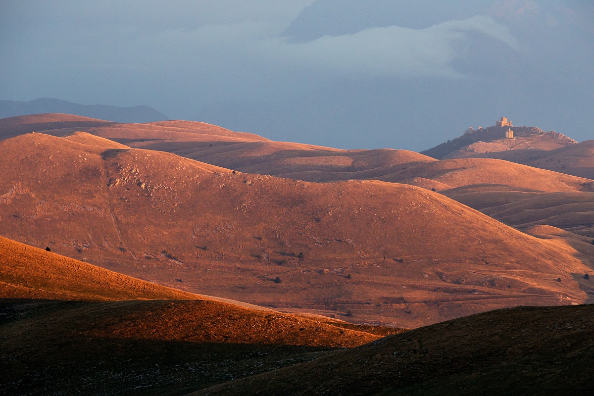Sunset on Rocca Calascio