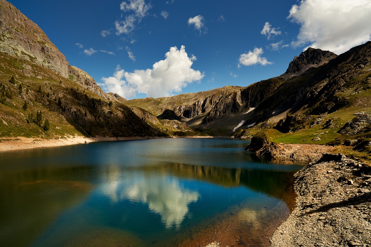 the sky in the lake, 2050 meters above sea level
