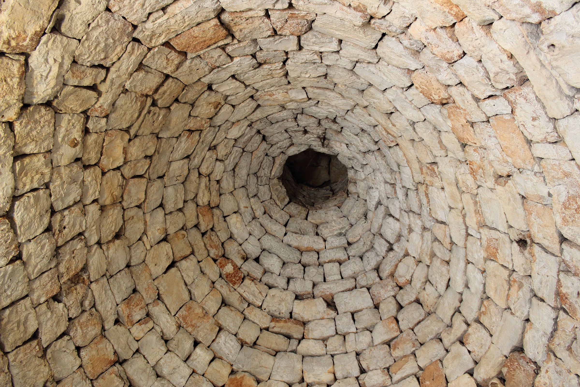 the ceiling of a trullo