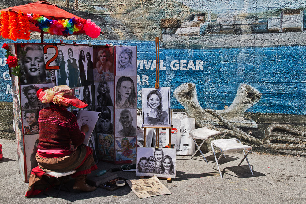 San Francisco - Artista di strada