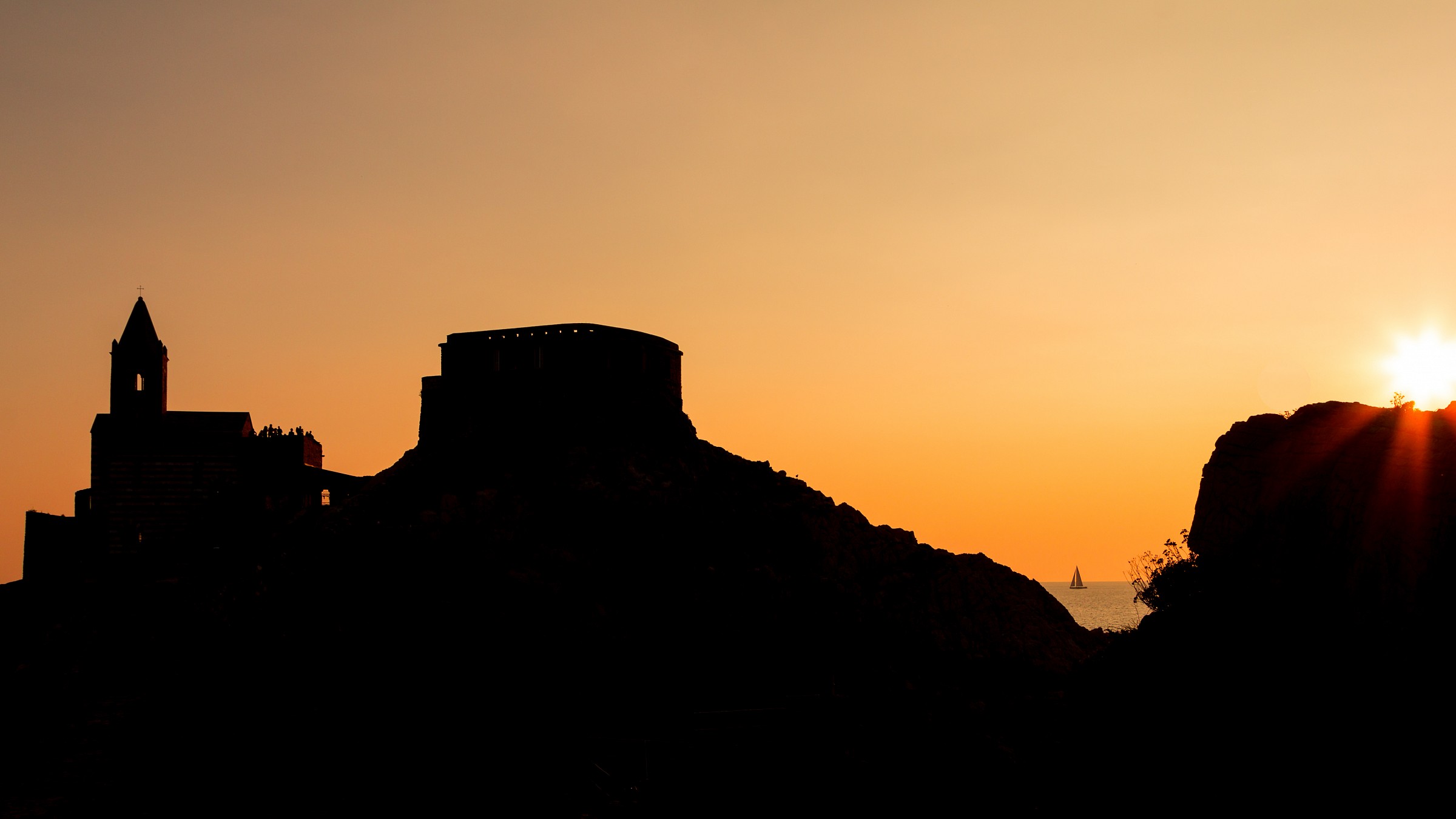 Sunset in Portovenere
