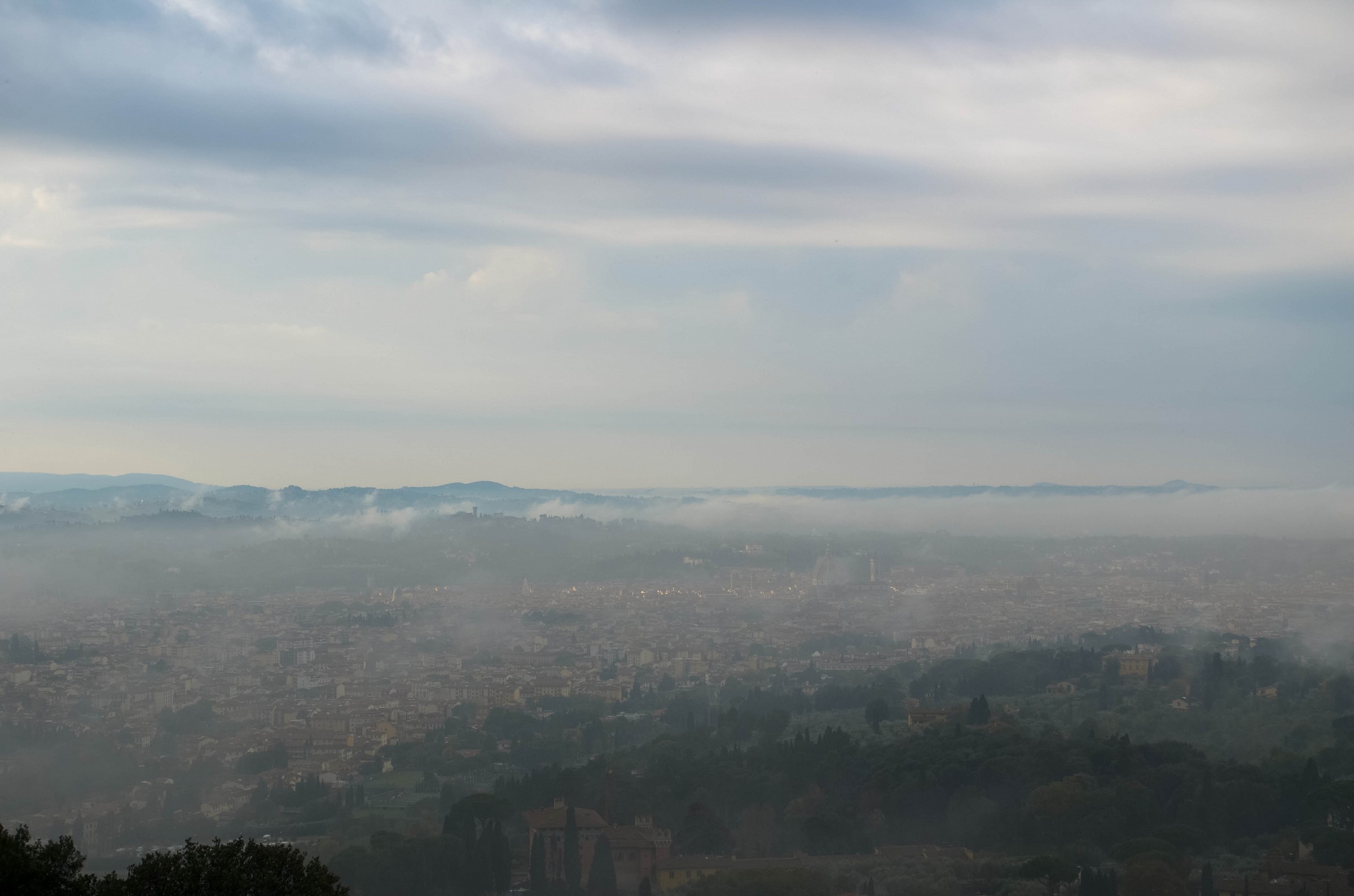 Nebbia a Firenze