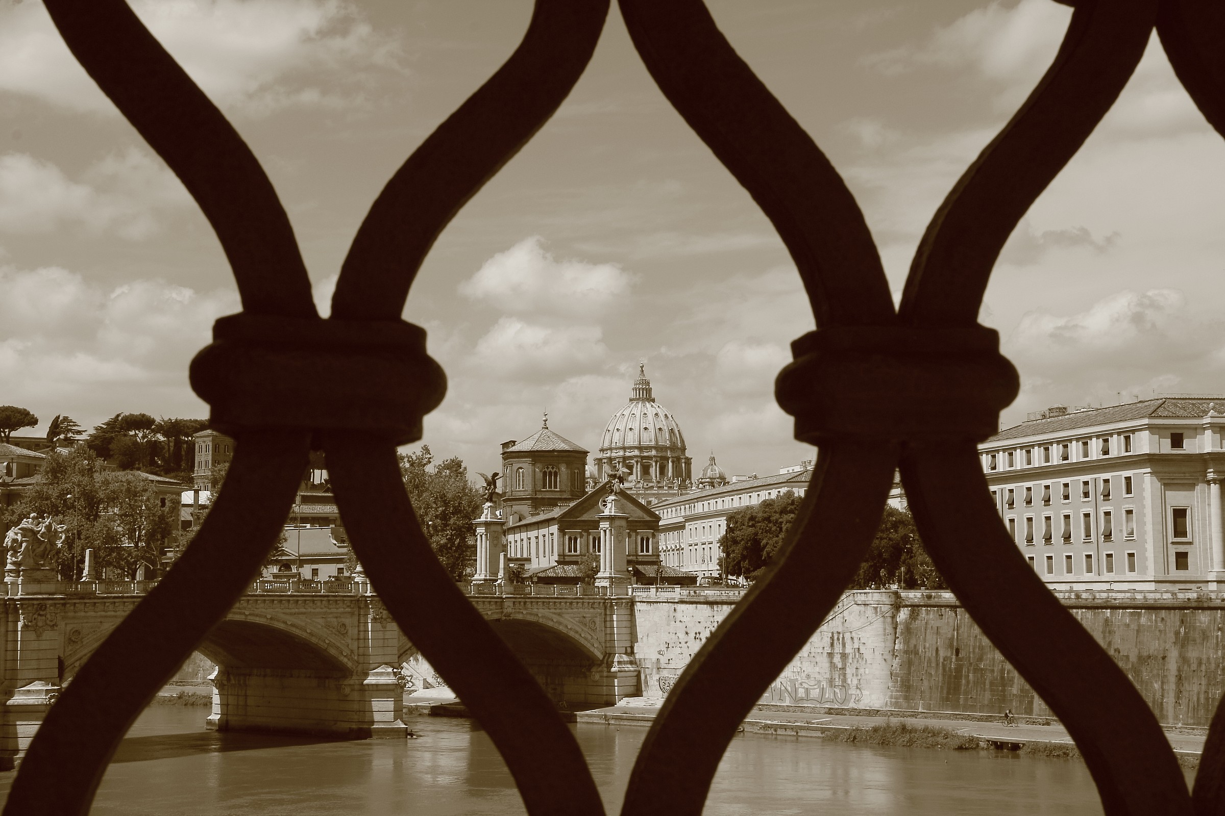 Veduta di S.Pietro ( Roma )