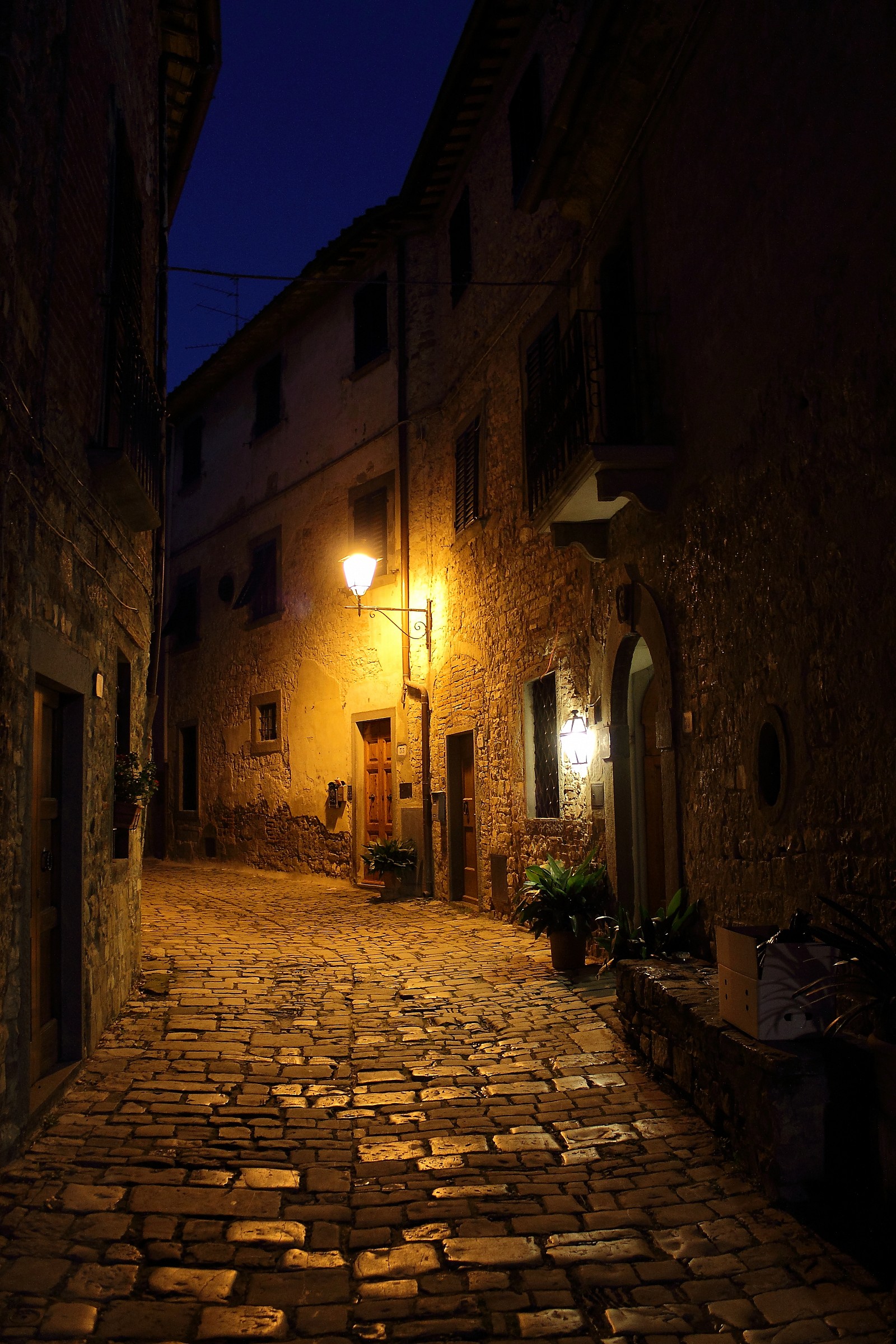 Monte Fioralle By Night