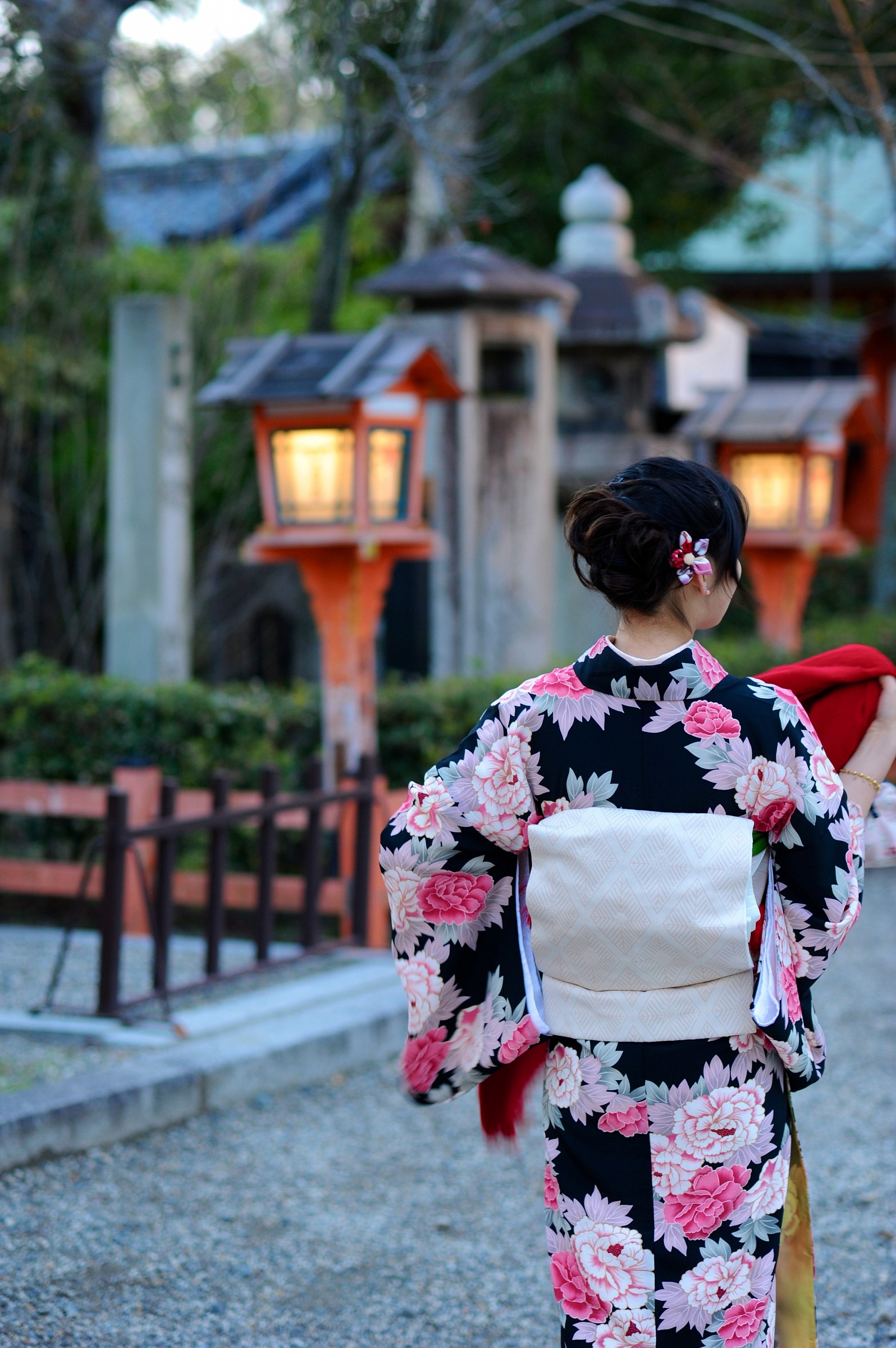 Kimono, Kyoto, Giappone