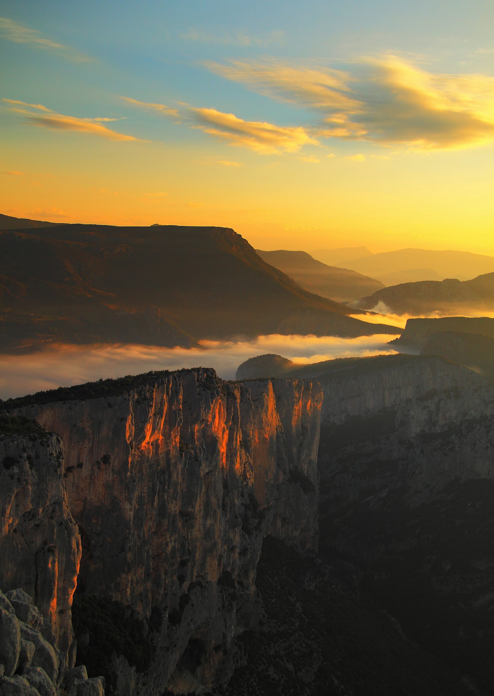 Mattino dopo la scalata