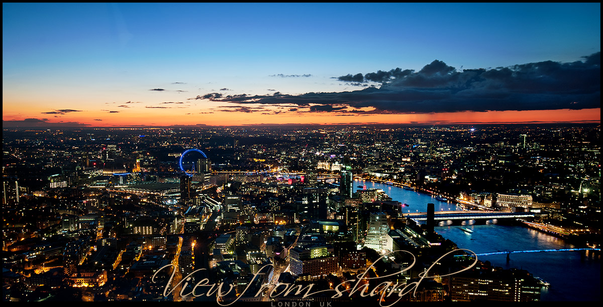 The view from the shard