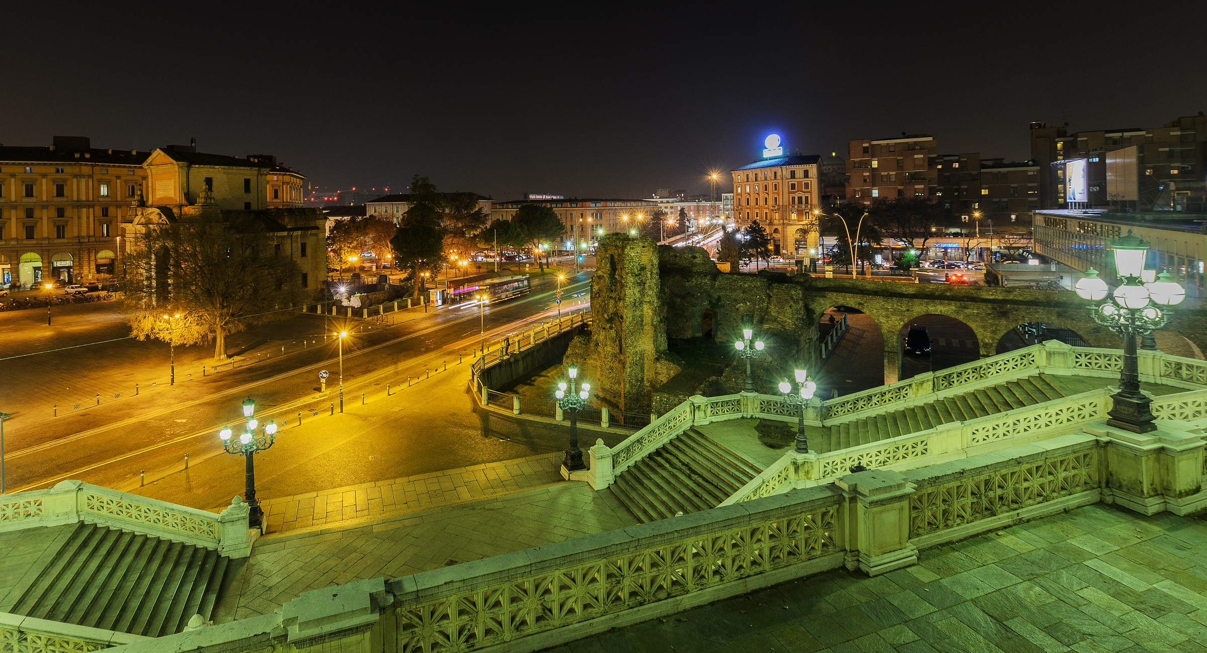 stairs to the Park Montagnola - Bologna