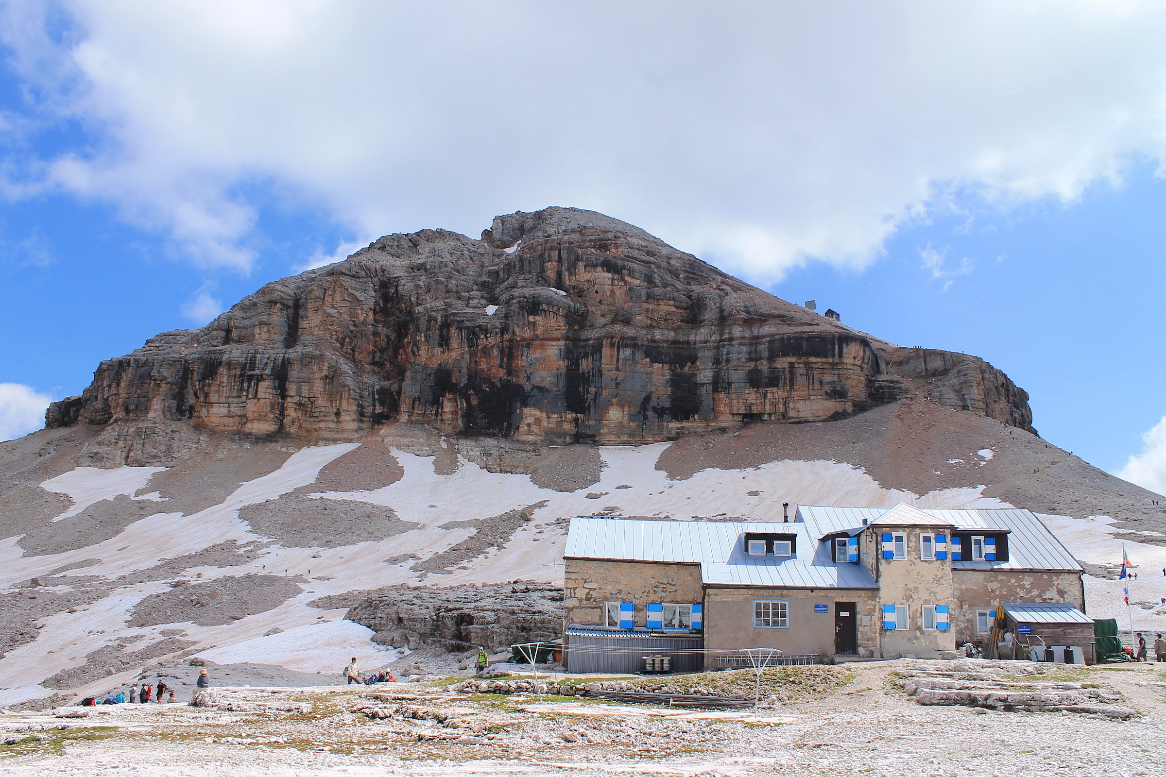 piz boè e rifugio boè