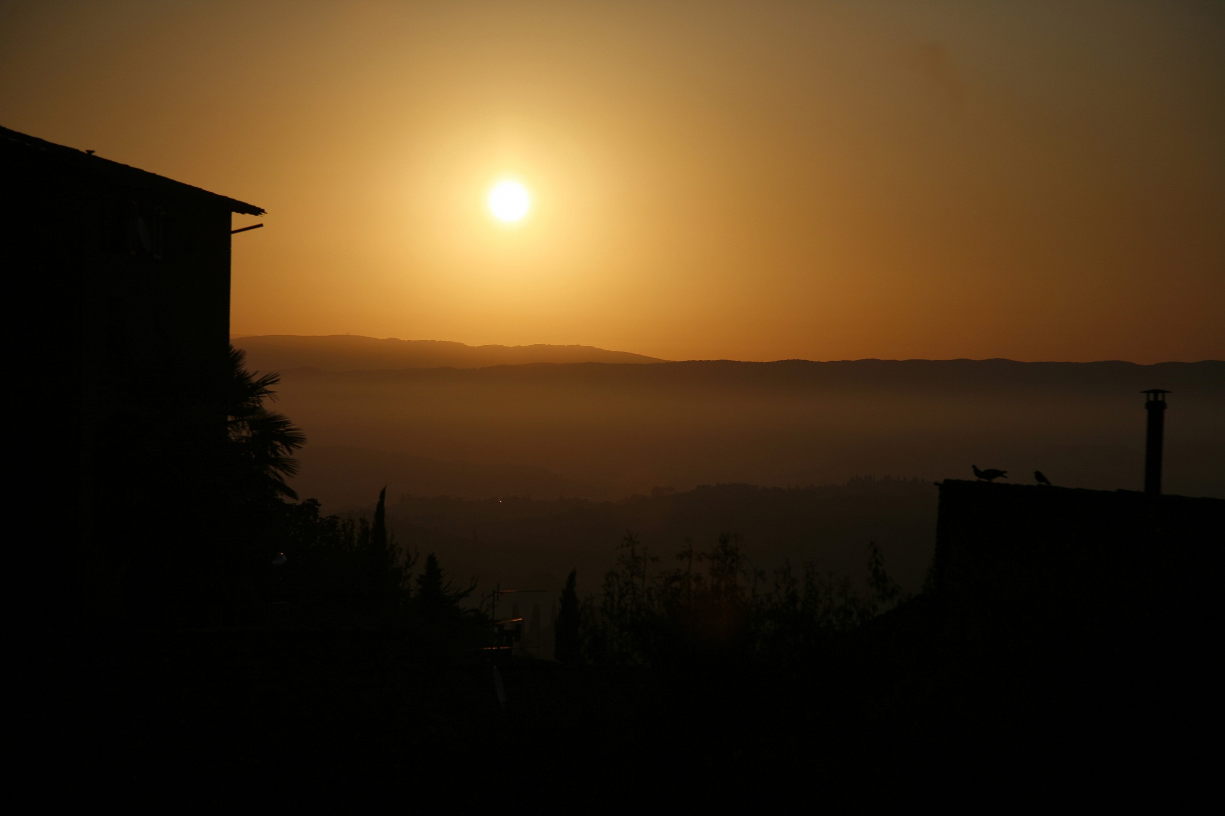 Sunset in Val d'Elsa