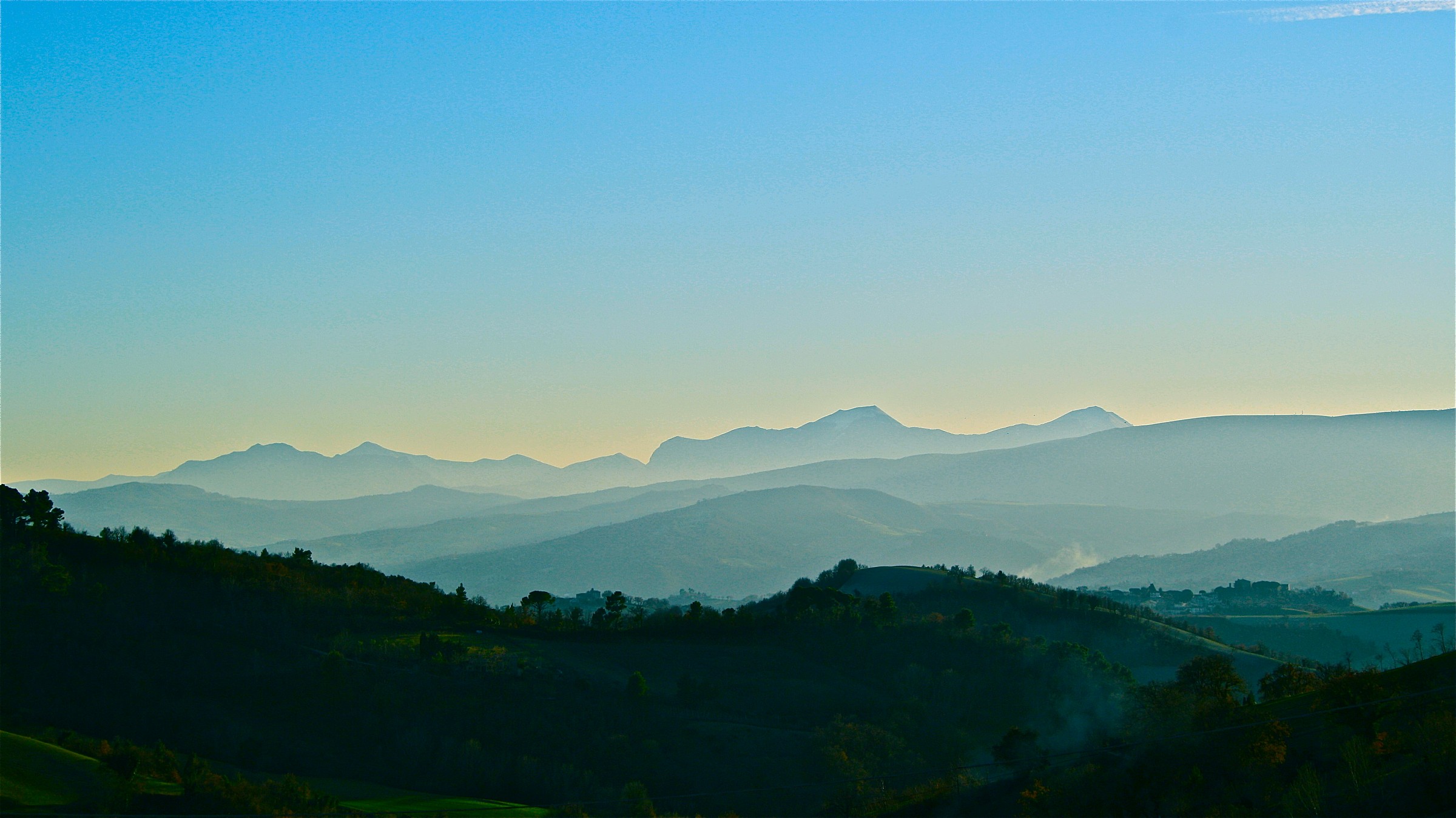 Acquerelli all'orizzonte