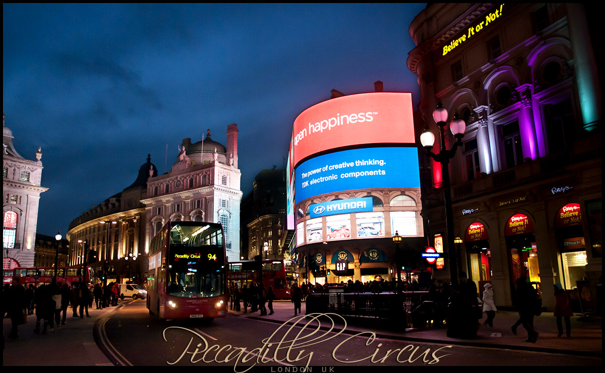 Il magico mondo di Piccadilly circus