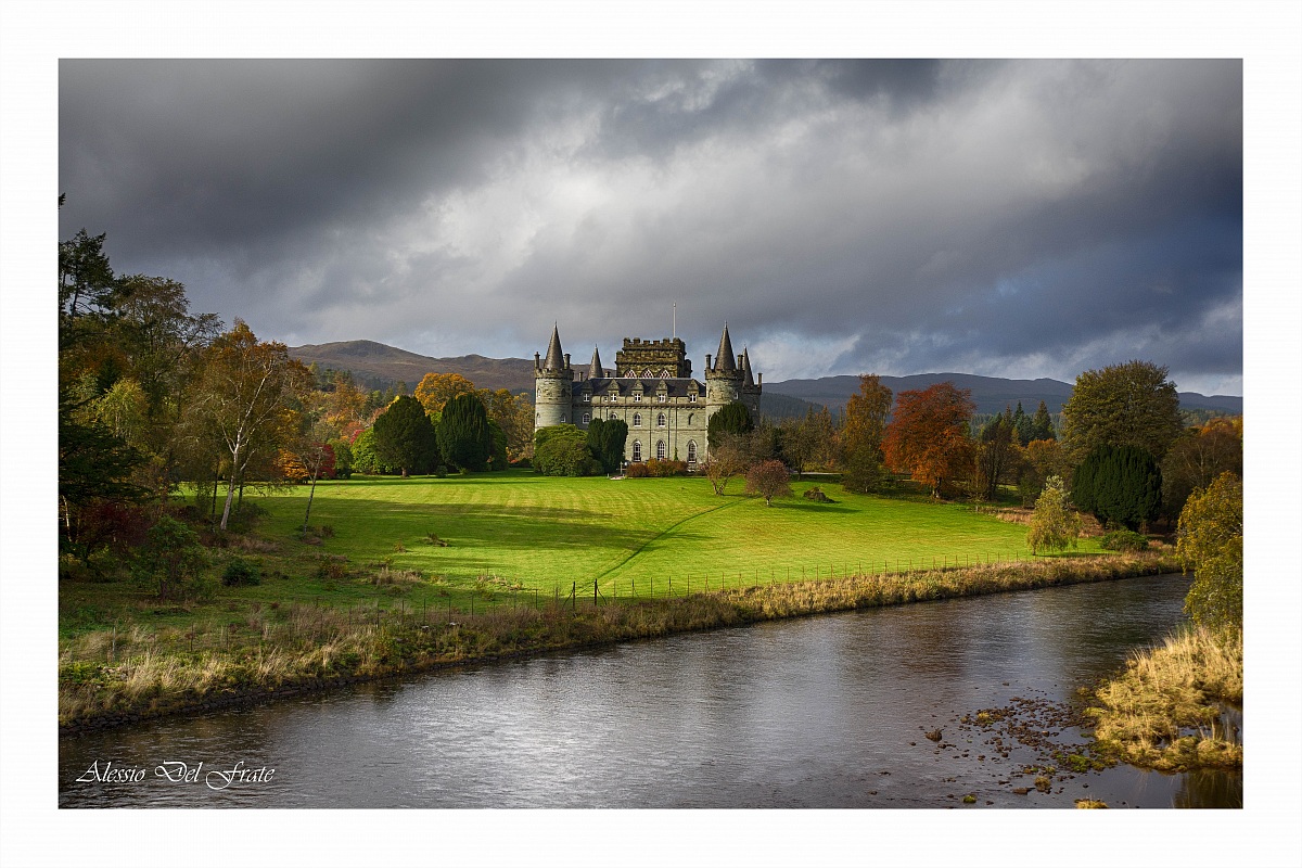 Vedute del castello di Inverary