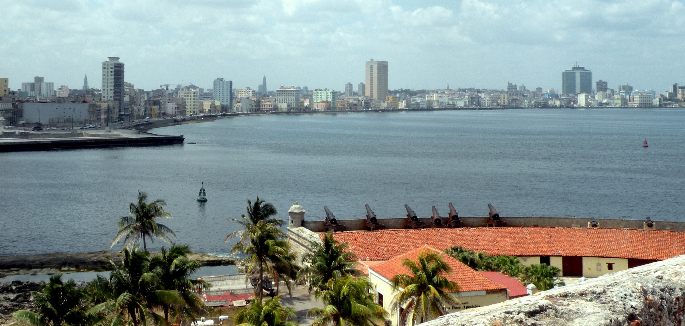Havana view from the fort