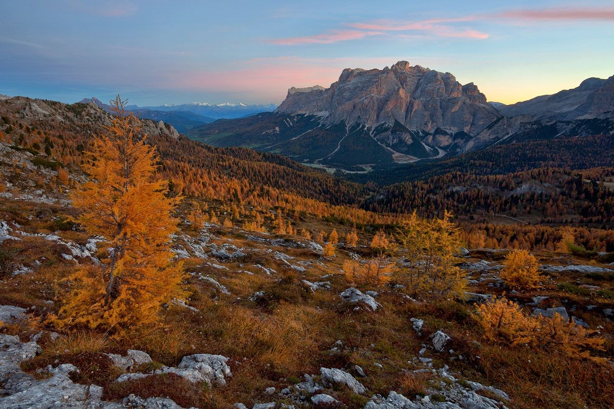 i colori dell'aurora autunnale