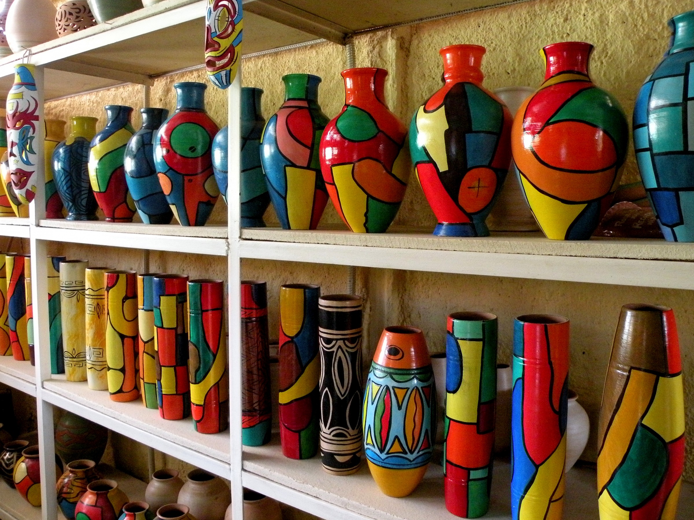 Vases in color