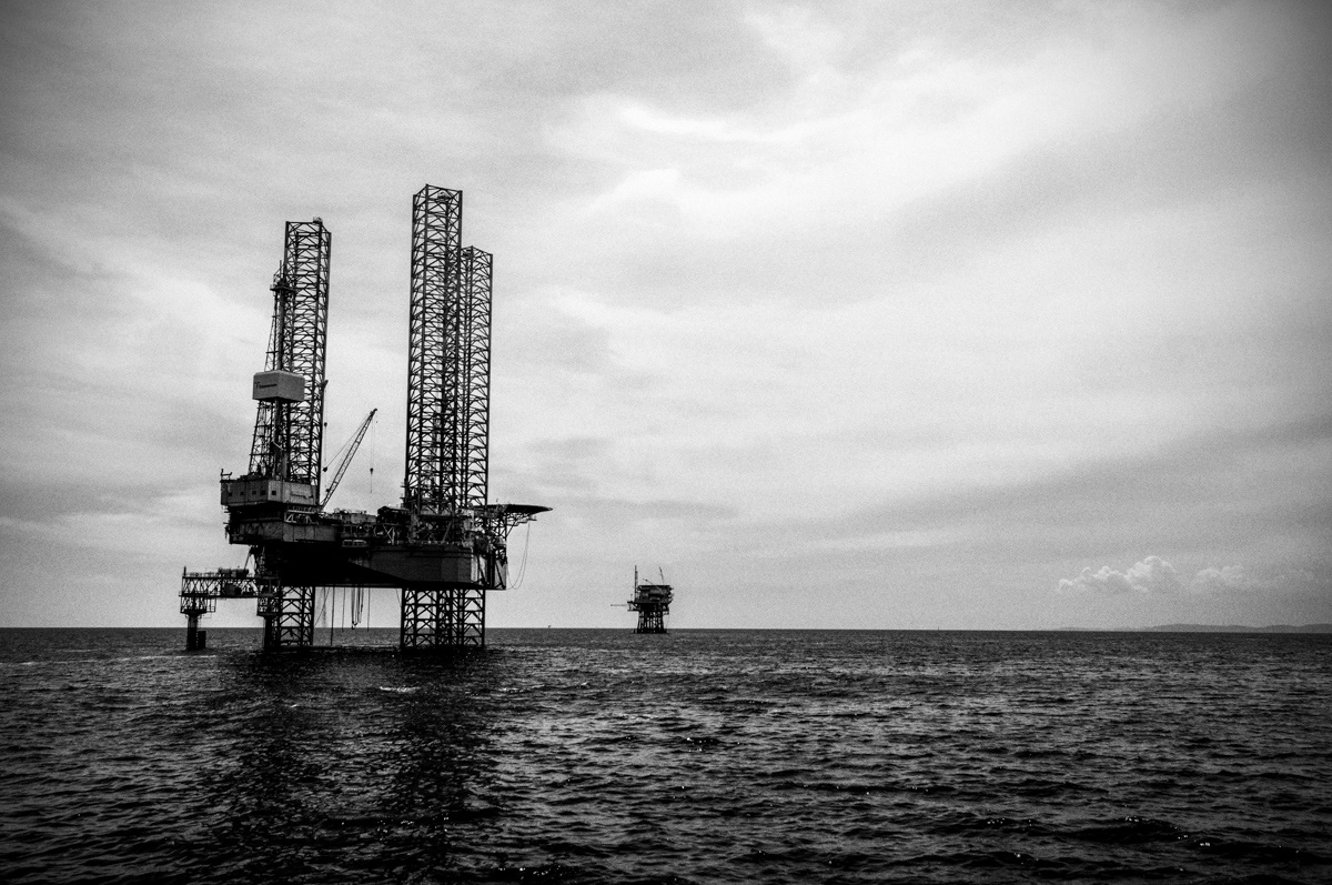 Platform (gas) in the 'Adriatic (Rimini)