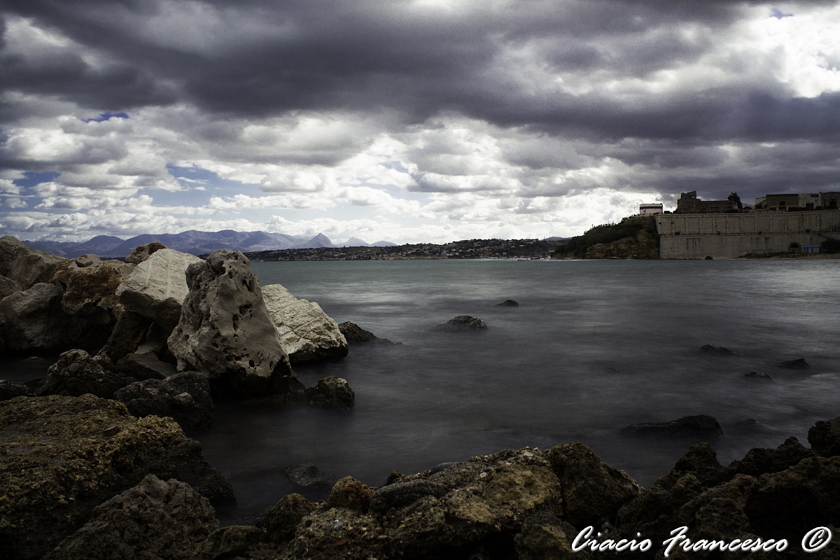 New rocks and cliffs past