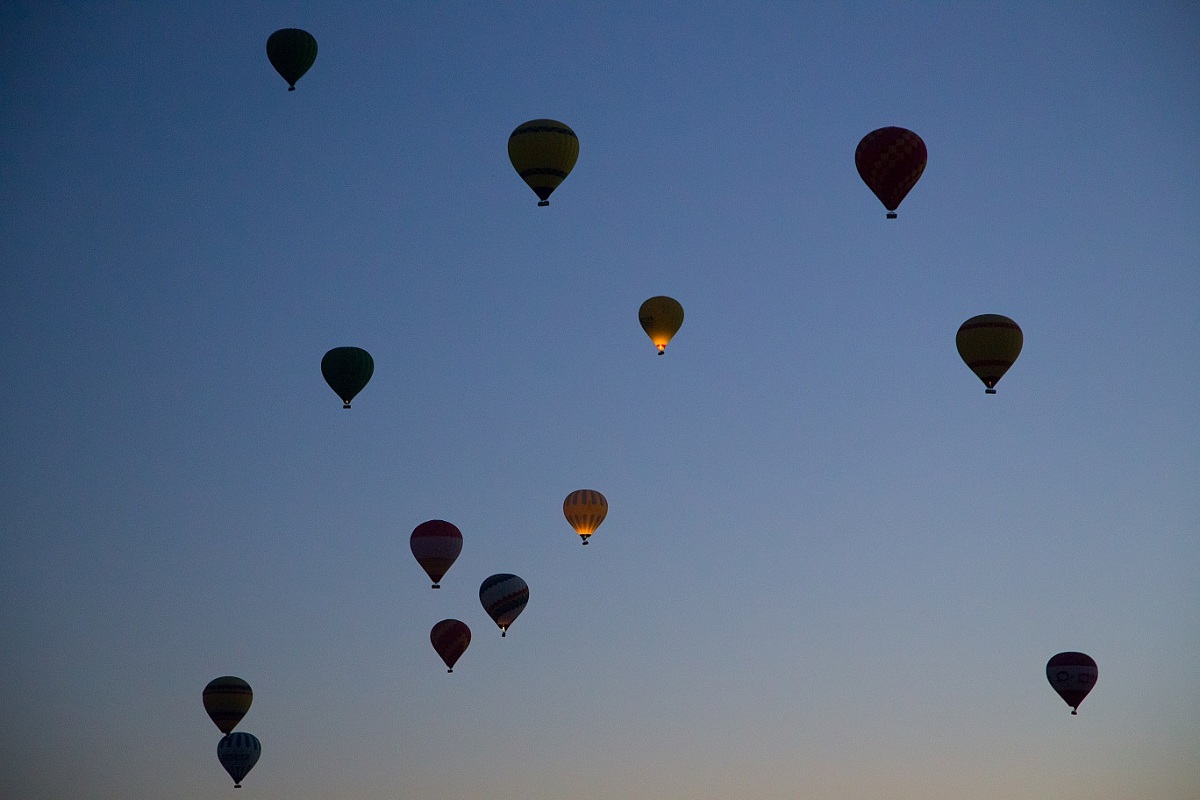 Ballons everywhere