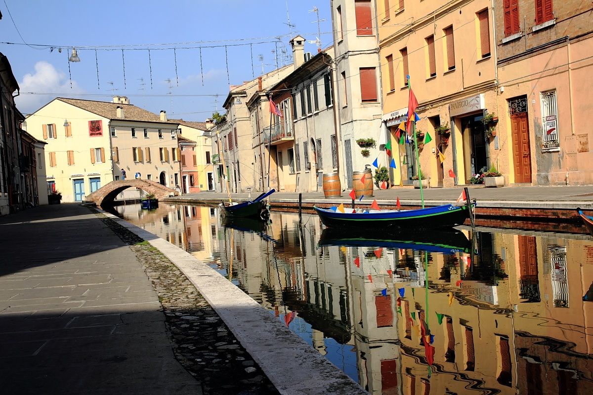 riflessi a Comacchio