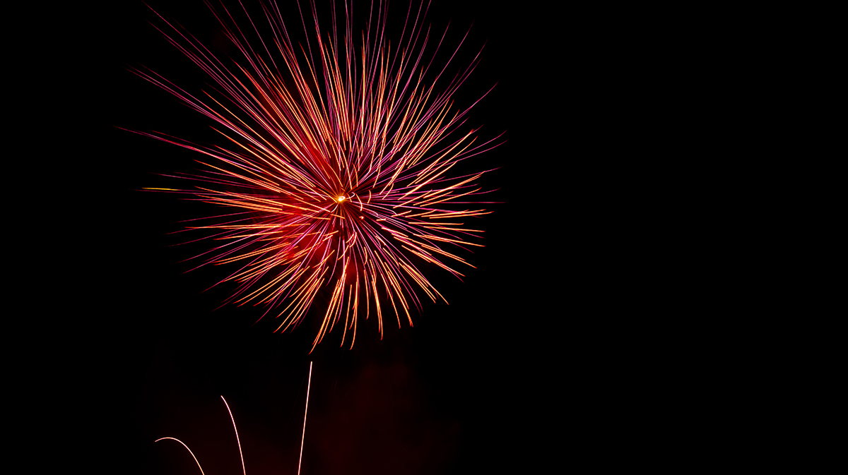 Fireworks in Nibbiano
