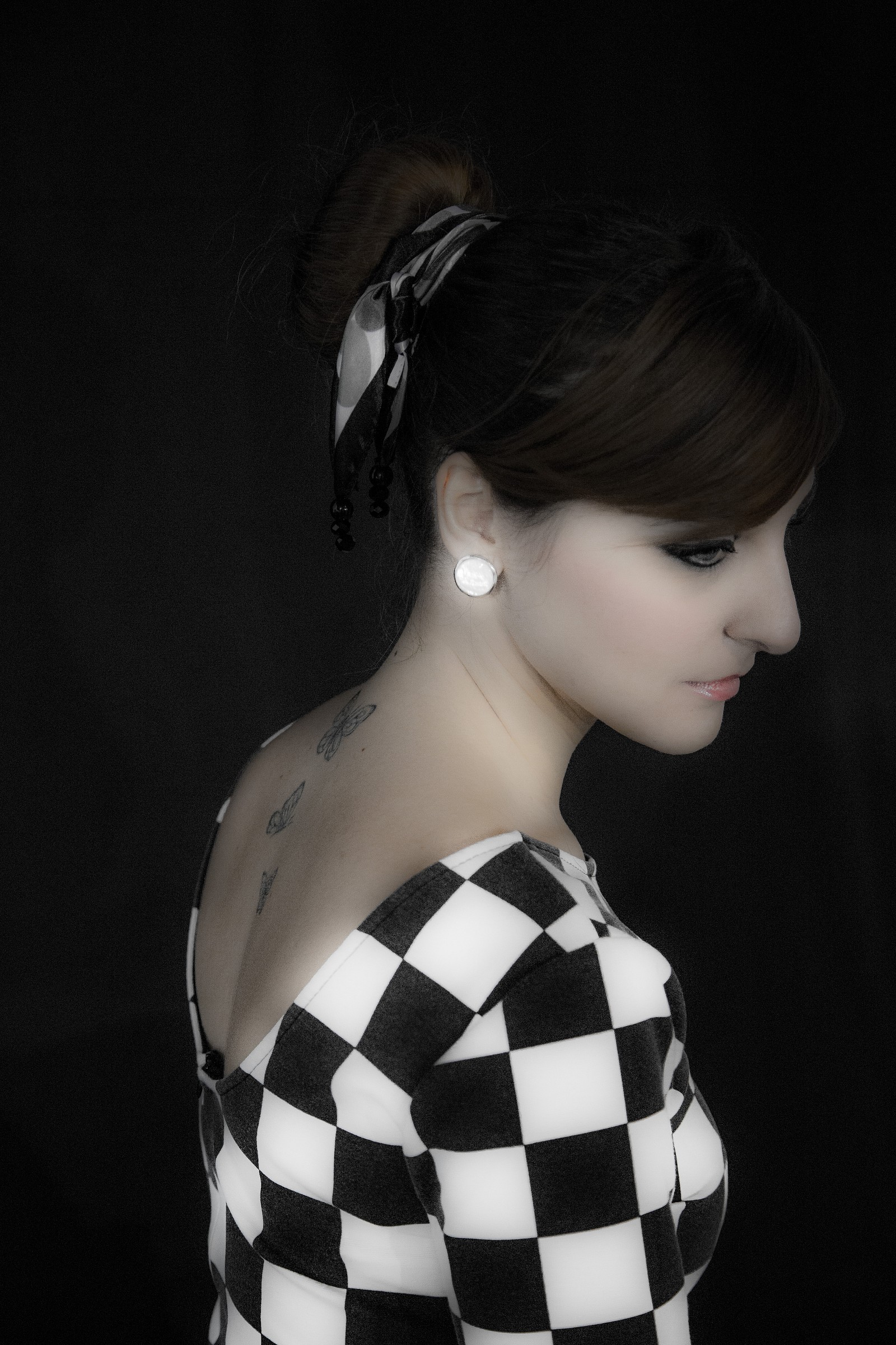 Modella di porcellana