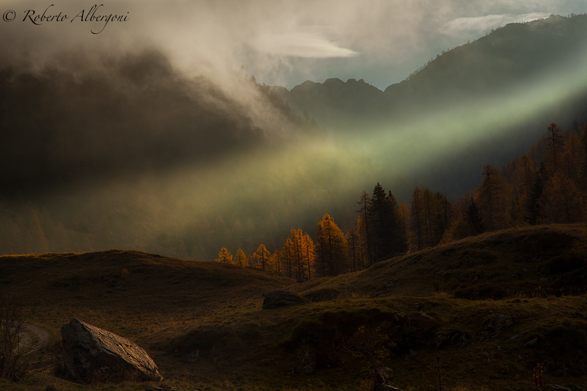 The first ray of sunshine