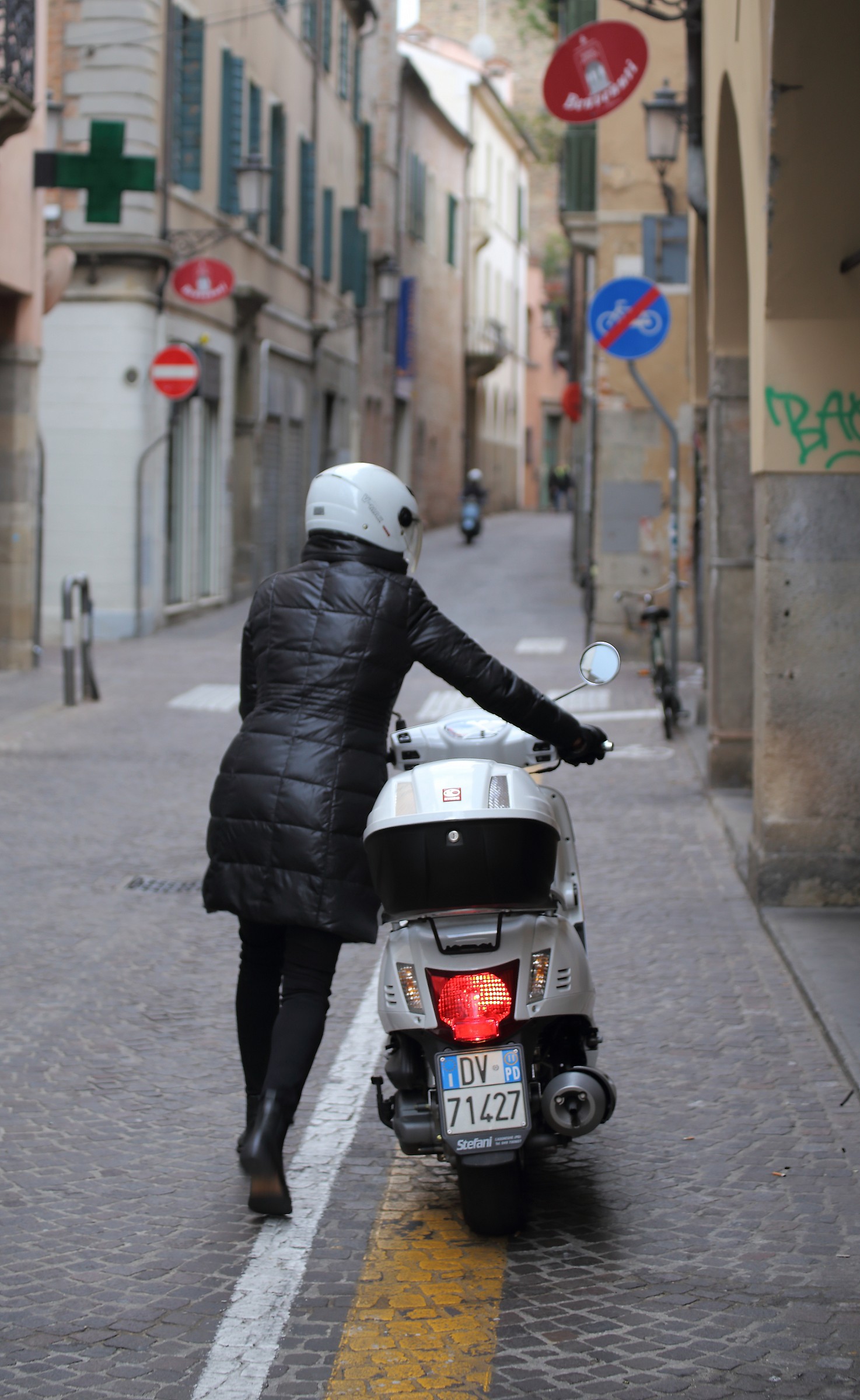 Non so quale linea seguire, perciò vado a piedi!