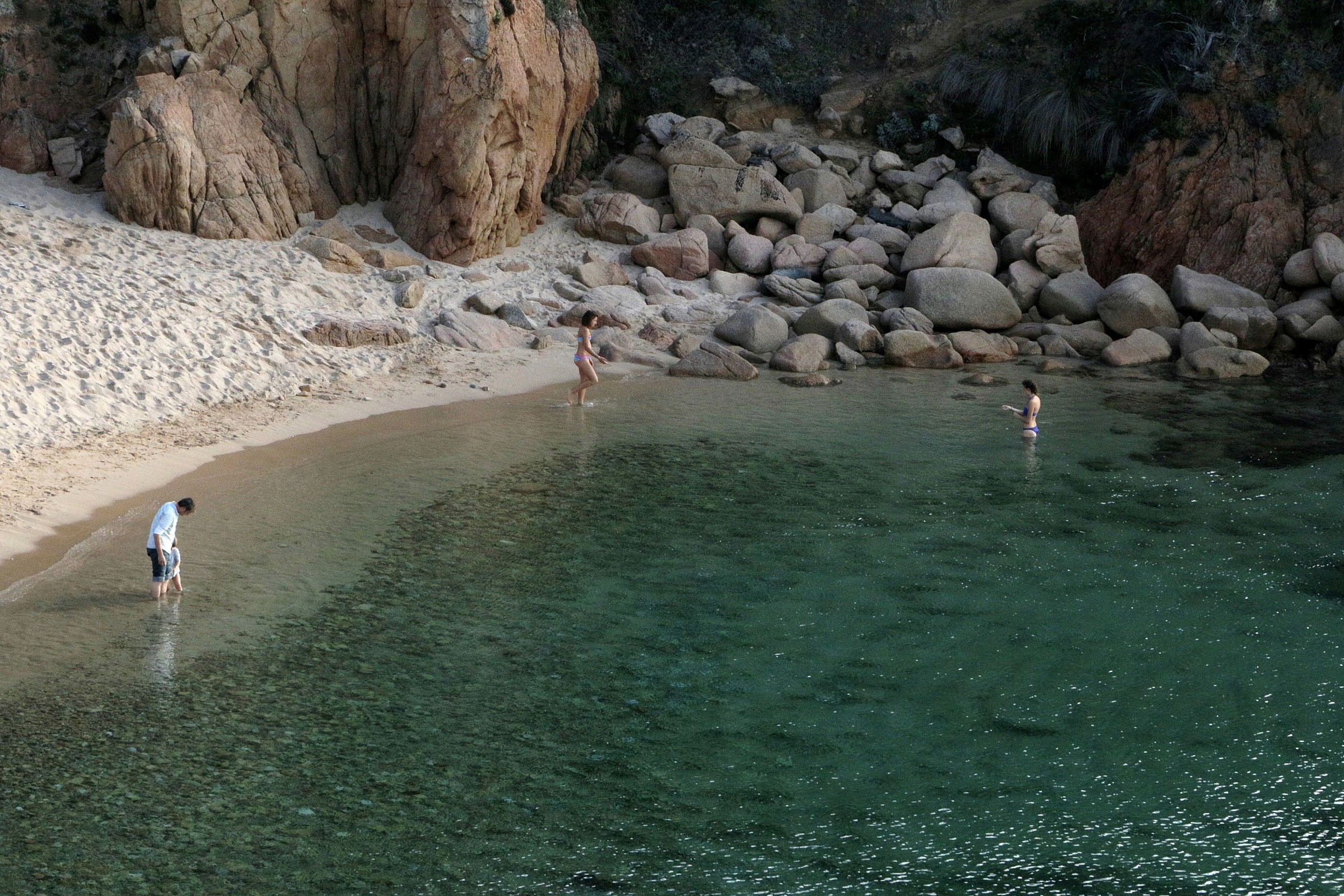 Paradise Coast beach "Li Cossi"