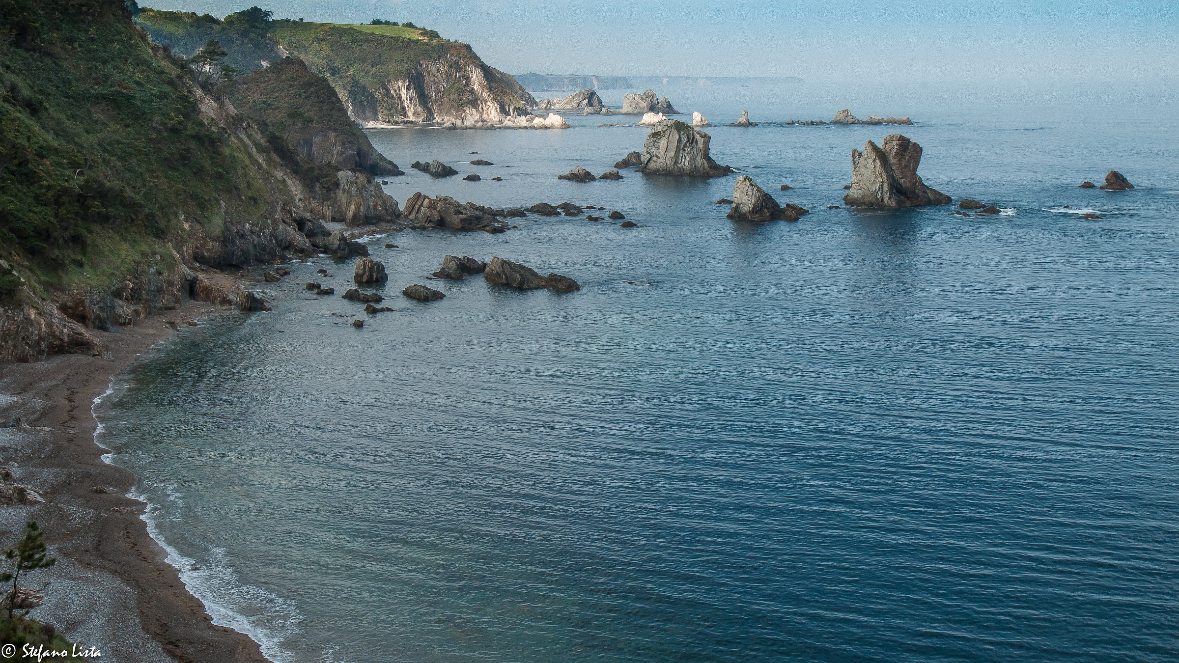 The "playa del siliencio"