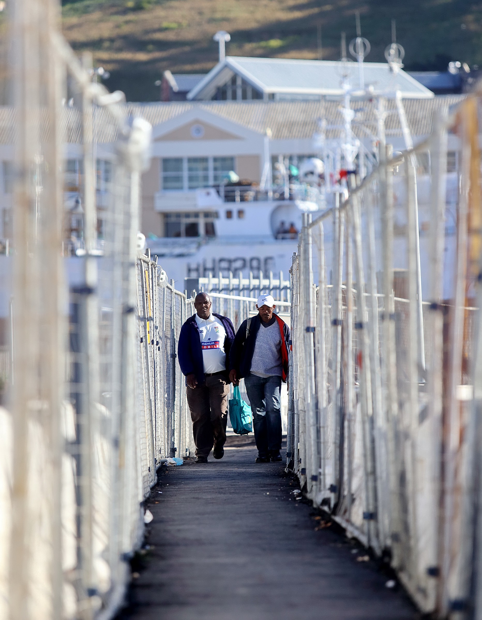 workers in Cape Town port