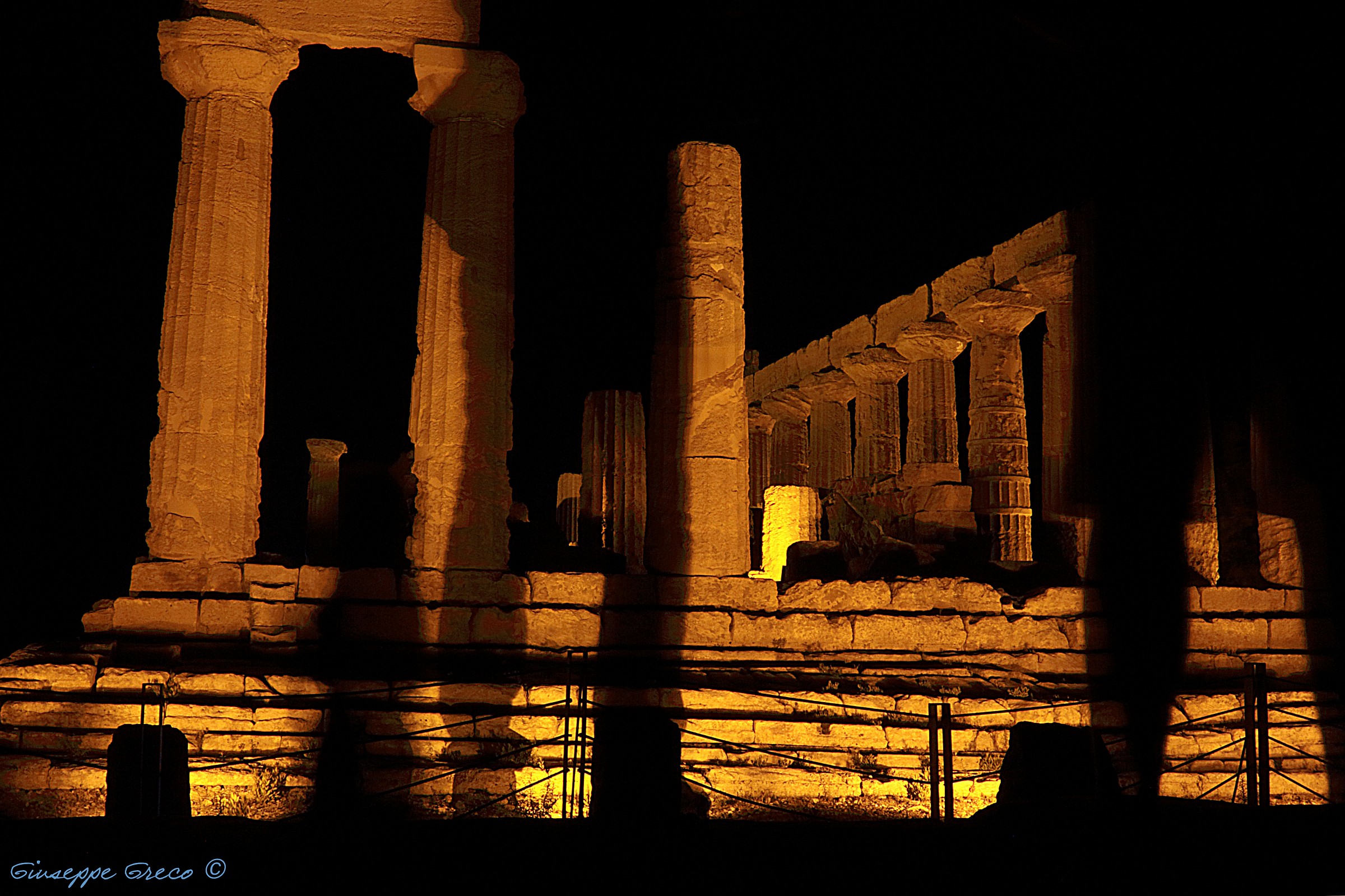 Shadows in the valley ...