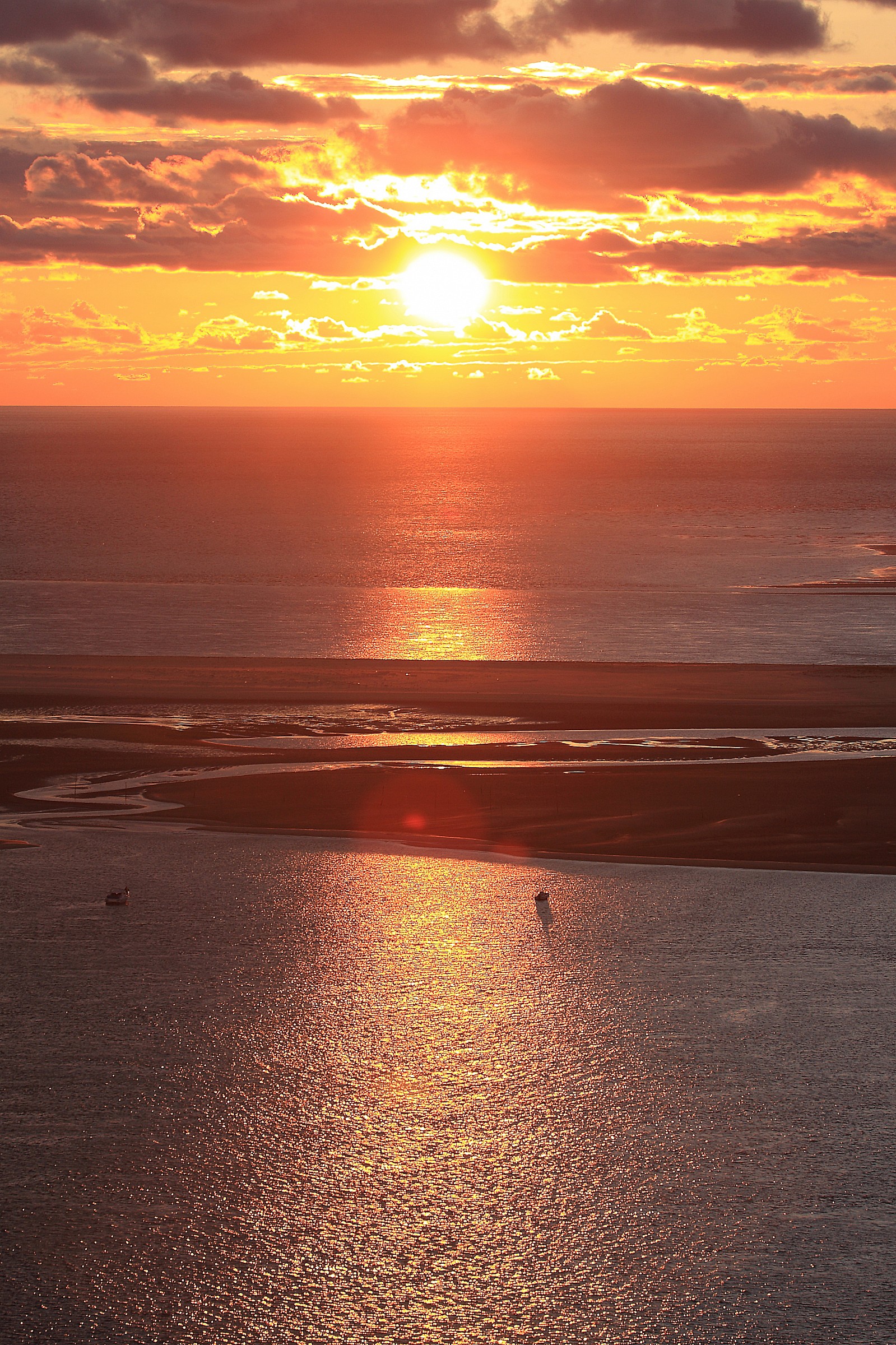 Sunset on the Bassin de Arcachon