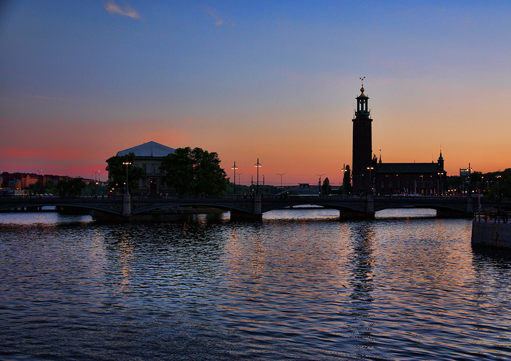 Stockholm sunset
