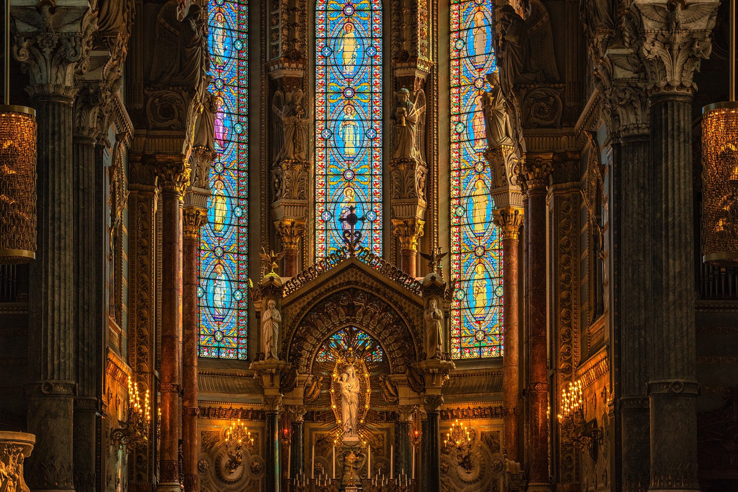 Lyon - Basilica of Fourvière
